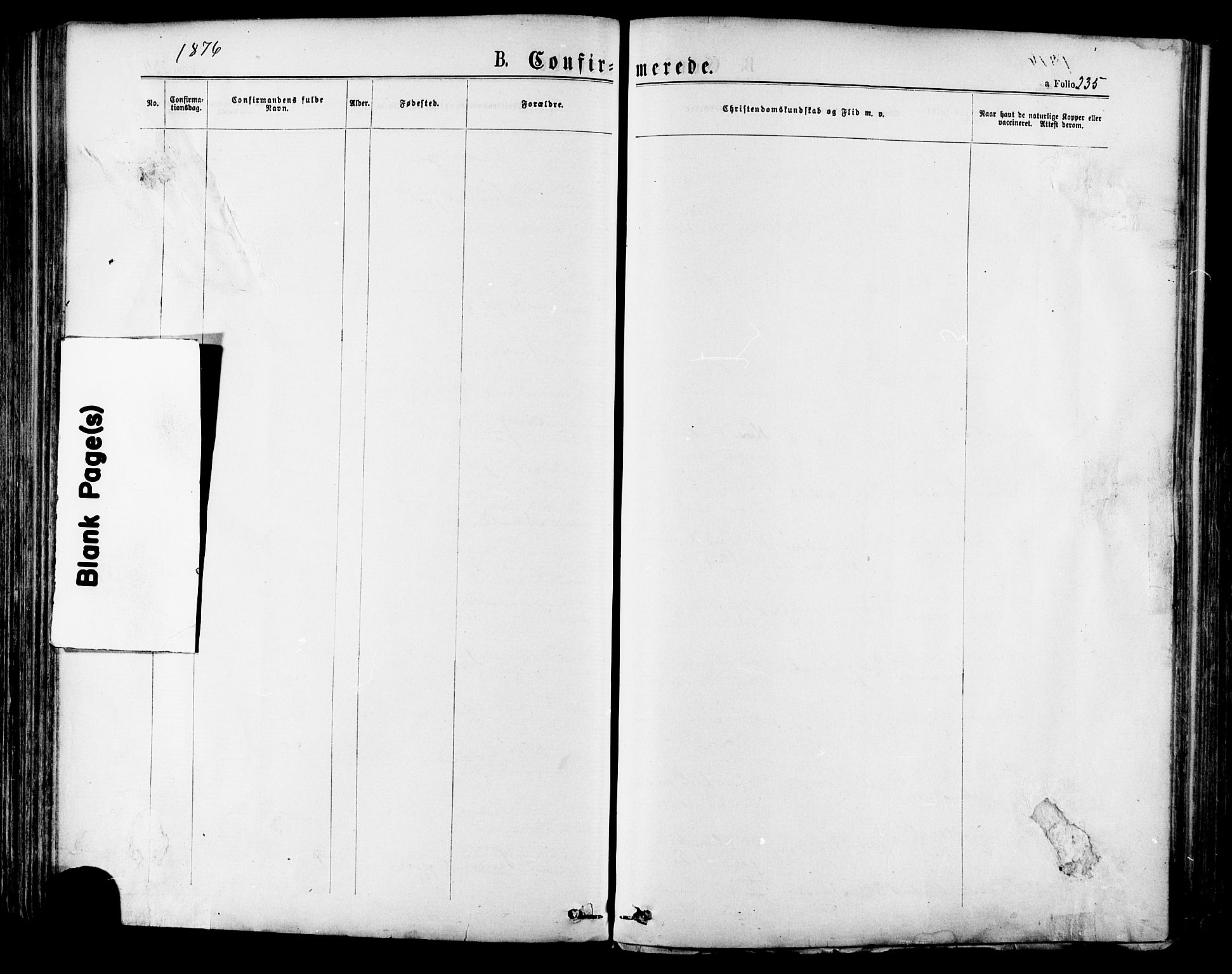 Ministerialprotokoller, klokkerbøker og fødselsregistre - Møre og Romsdal, AV/SAT-A-1454/568/L0805: Ministerialbok nr. 568A12 /1, 1869-1884, s. 235