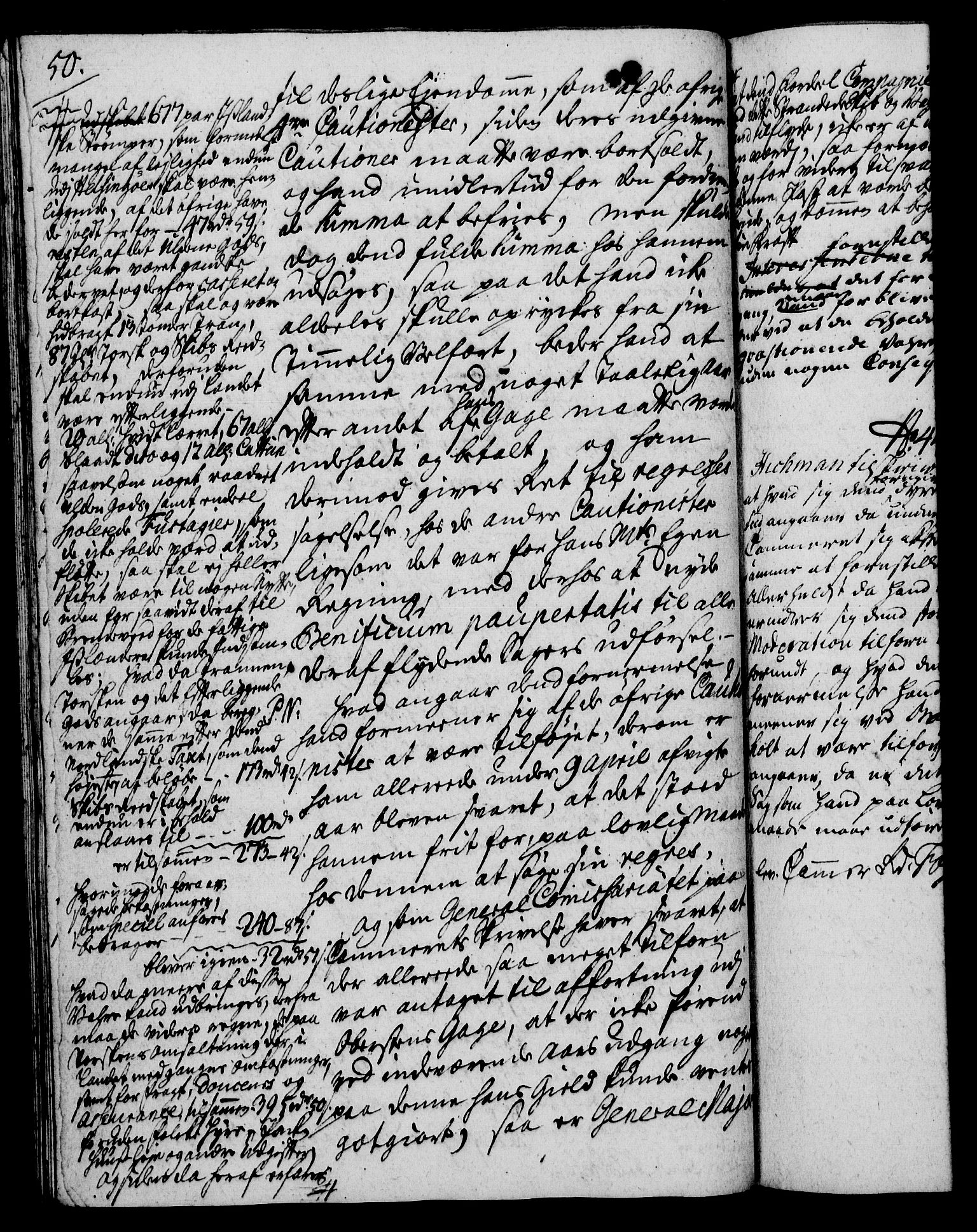 Rentekammeret, Kammerkanselliet, RA/EA-3111/G/Gh/Gha/L0023: Norsk ekstraktmemorialprotokoll (merket RK 53.68), 1741-1742, s. 50