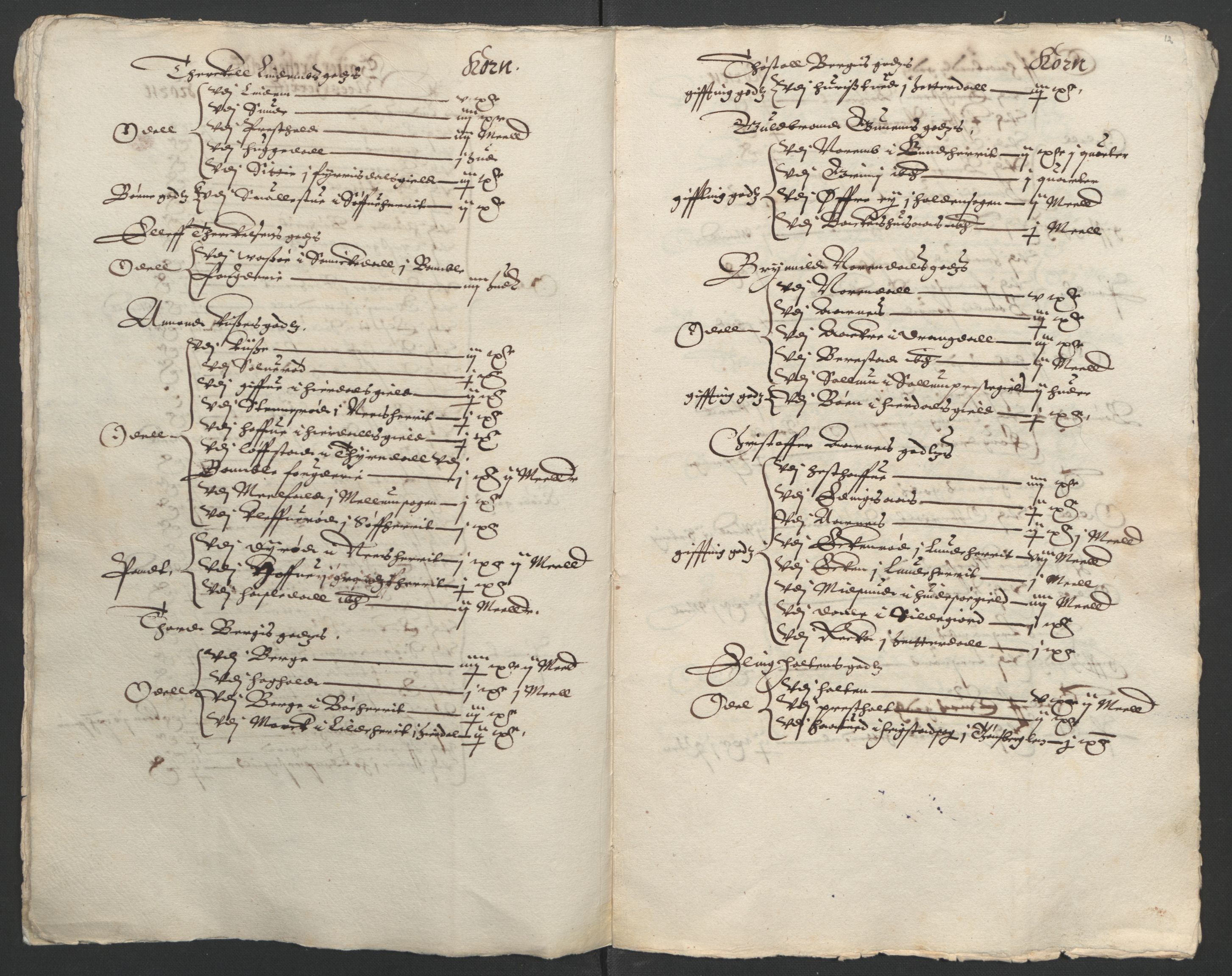 Stattholderembetet 1572-1771, RA/EA-2870/Ek/L0009/0002: Jordebøker til utlikning av rosstjeneste 1624-1626: / Odelsjordebøker for Bratsberg len, 1624, s. 39