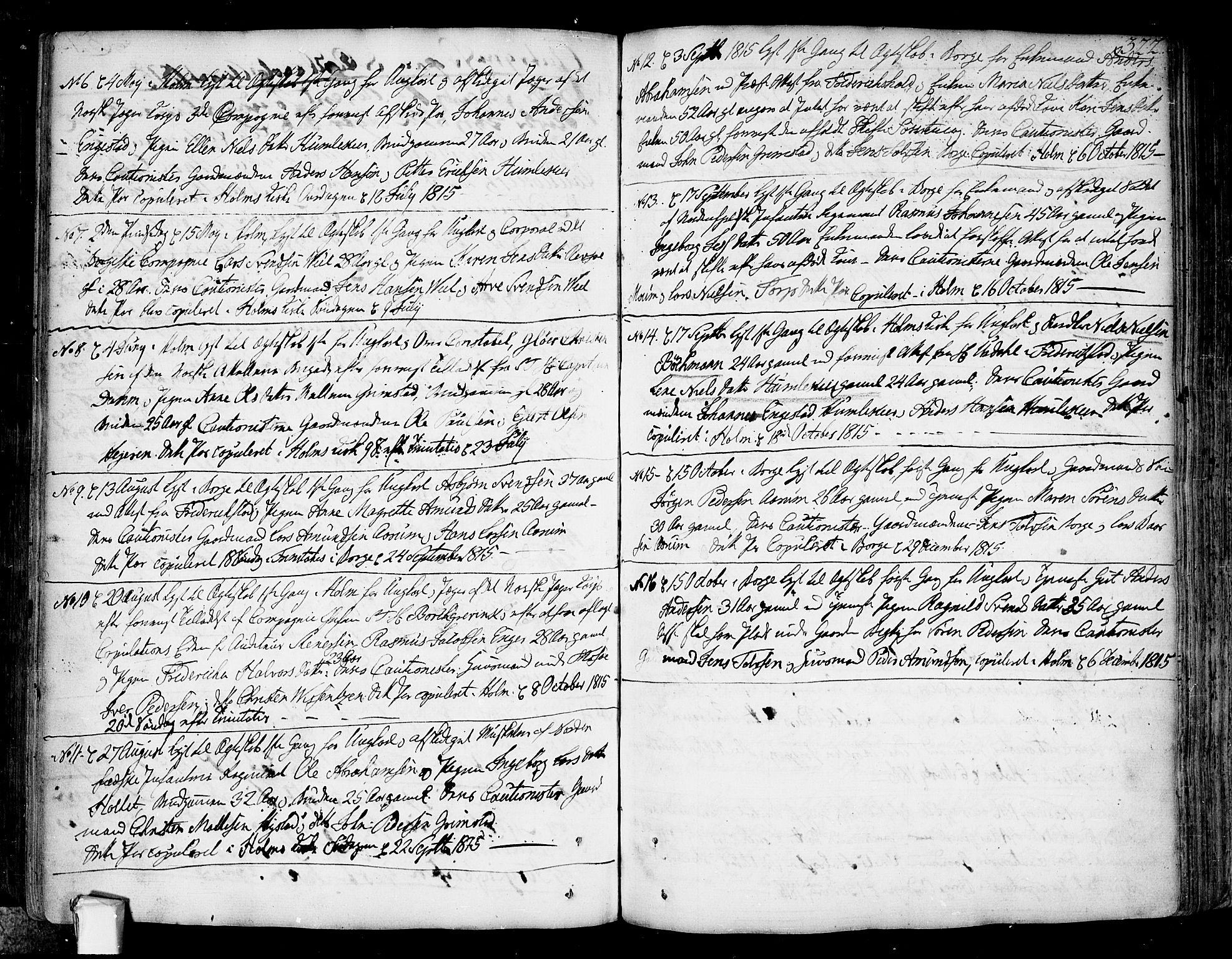 Borge prestekontor Kirkebøker, SAO/A-10903/F/Fa/L0002: Ministerialbok nr. I 2, 1791-1817, s. 322