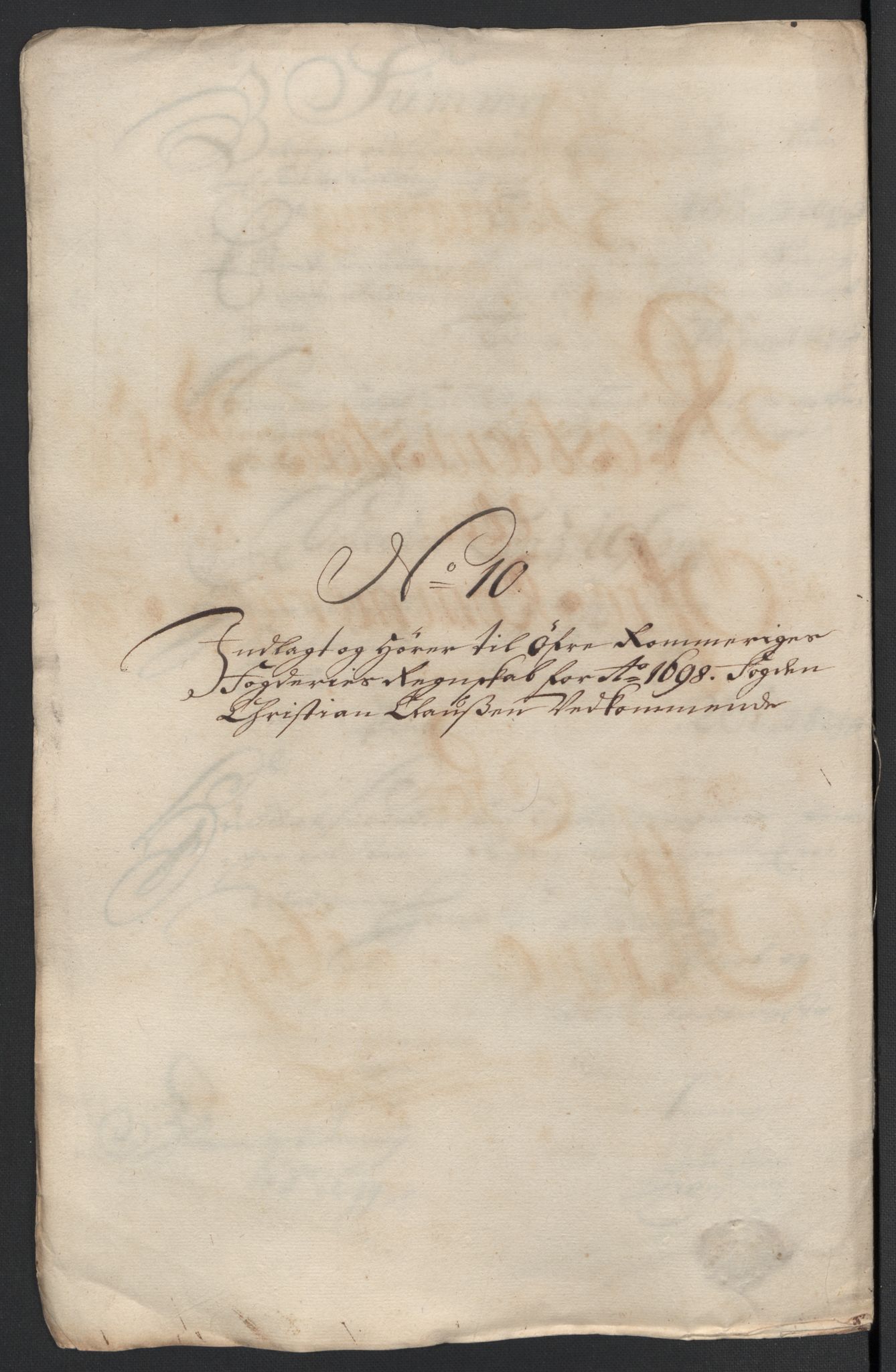 Rentekammeret inntil 1814, Reviderte regnskaper, Fogderegnskap, AV/RA-EA-4092/R12/L0710: Fogderegnskap Øvre Romerike, 1698, s. 258