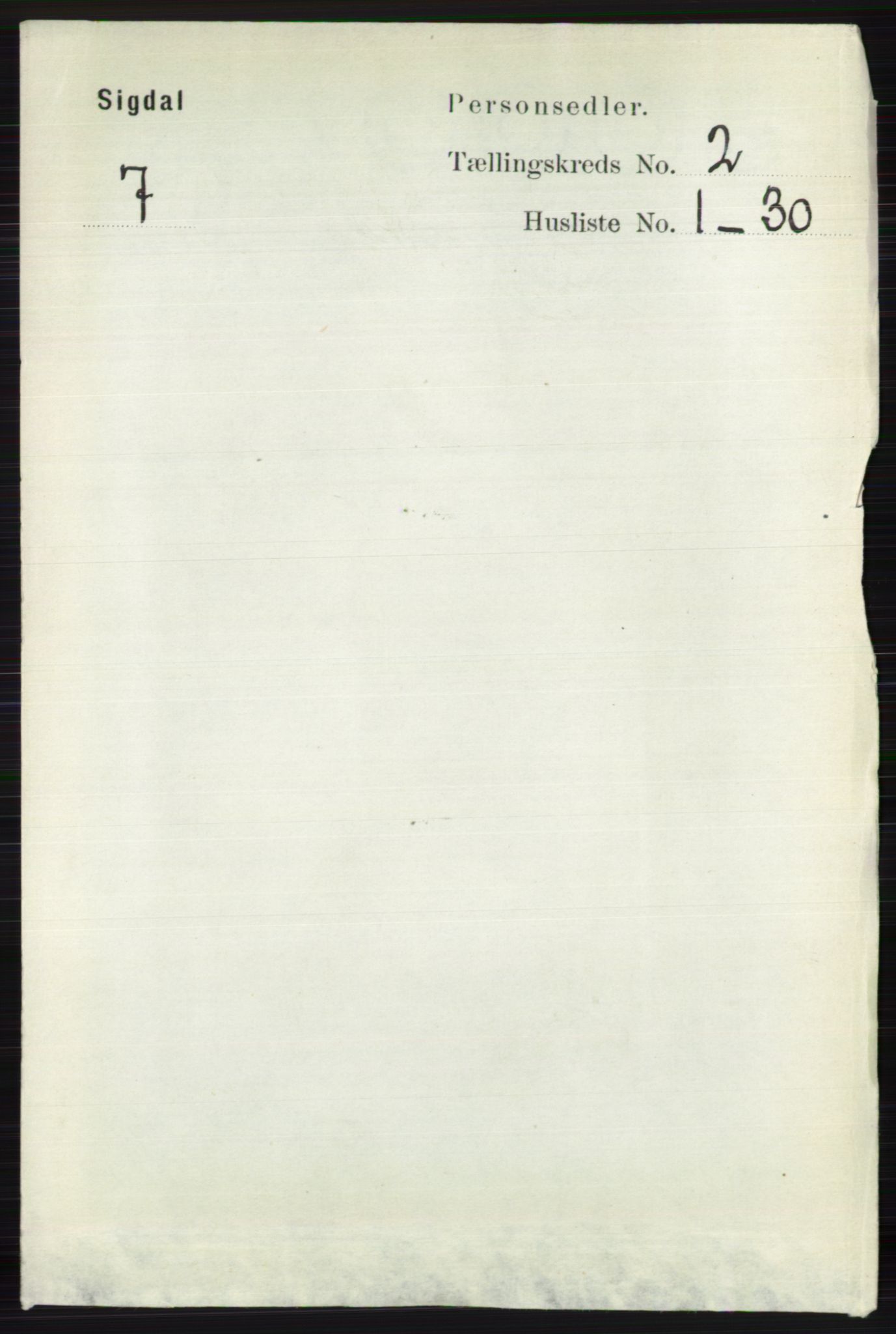 RA, Folketelling 1891 for 0621 Sigdal herred, 1891, s. 953