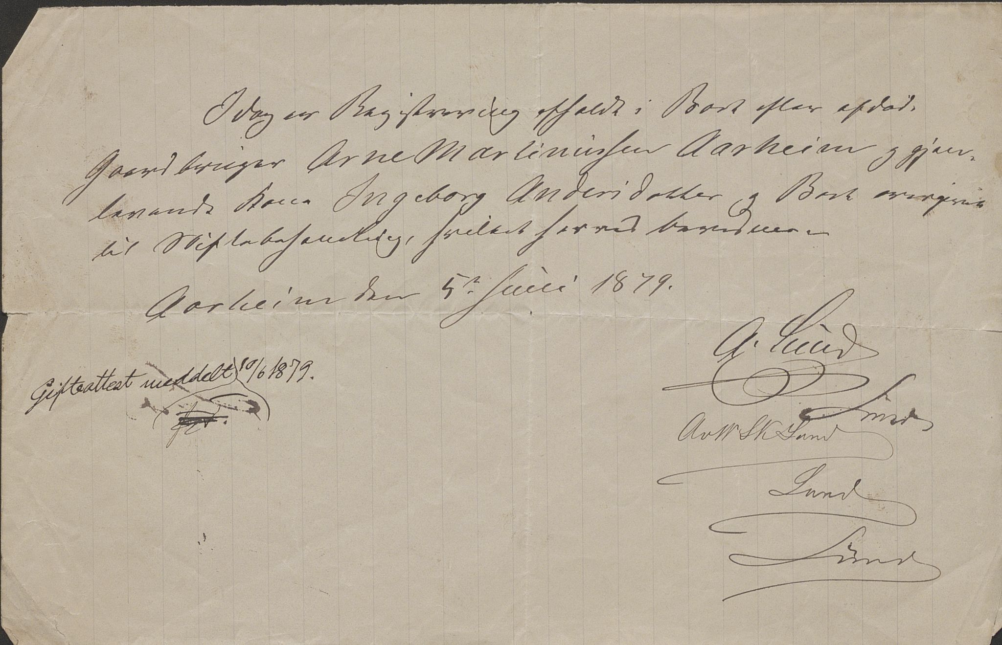 Nordfjord sorenskriveri, SAB/A-2801/1/08/08c/L0001: Vigde, 1851-1884, s. 3