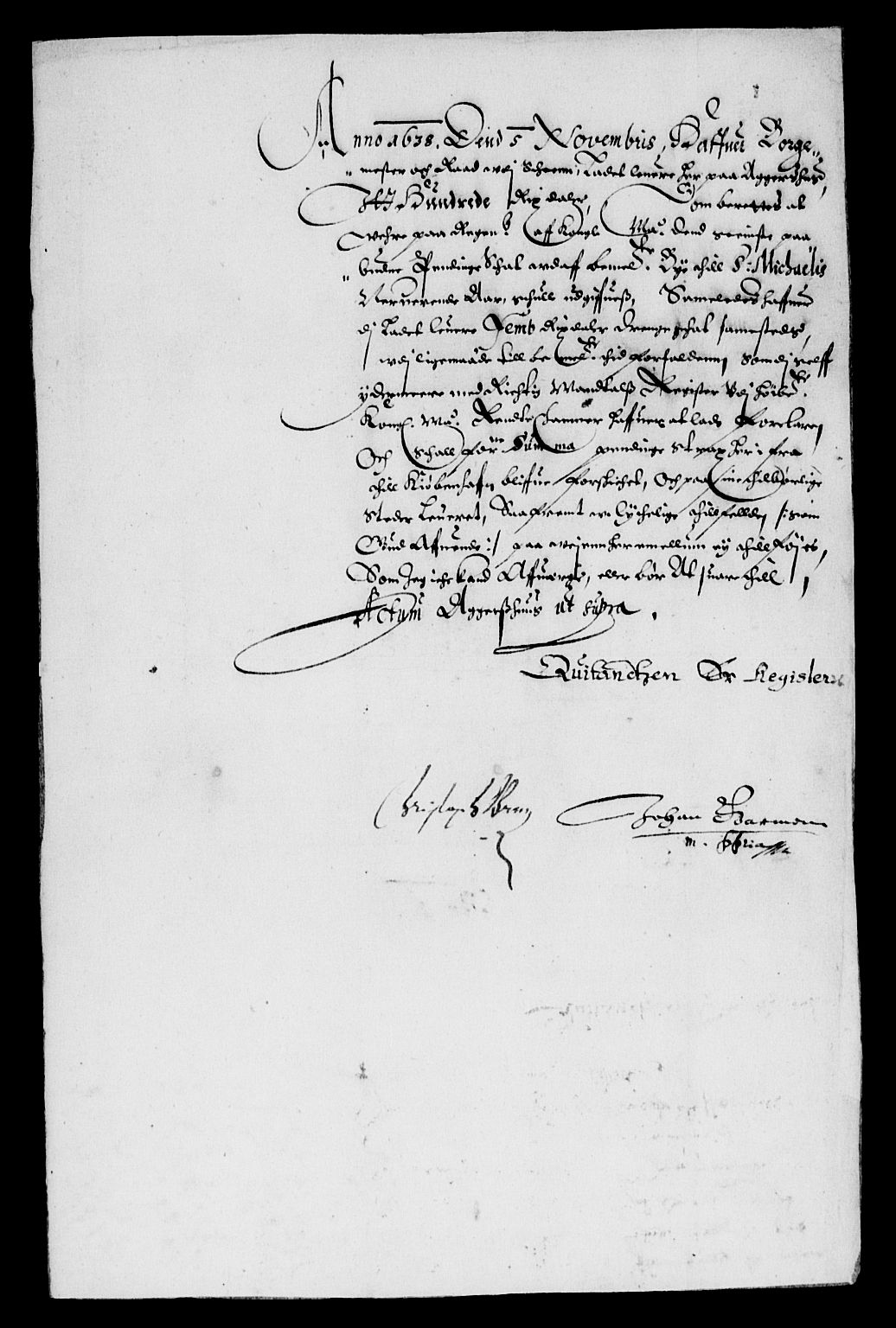 Rentekammeret inntil 1814, Reviderte regnskaper, Lensregnskaper, AV/RA-EA-5023/R/Rb/Rbp/L0021: Bratsberg len, 1637-1639