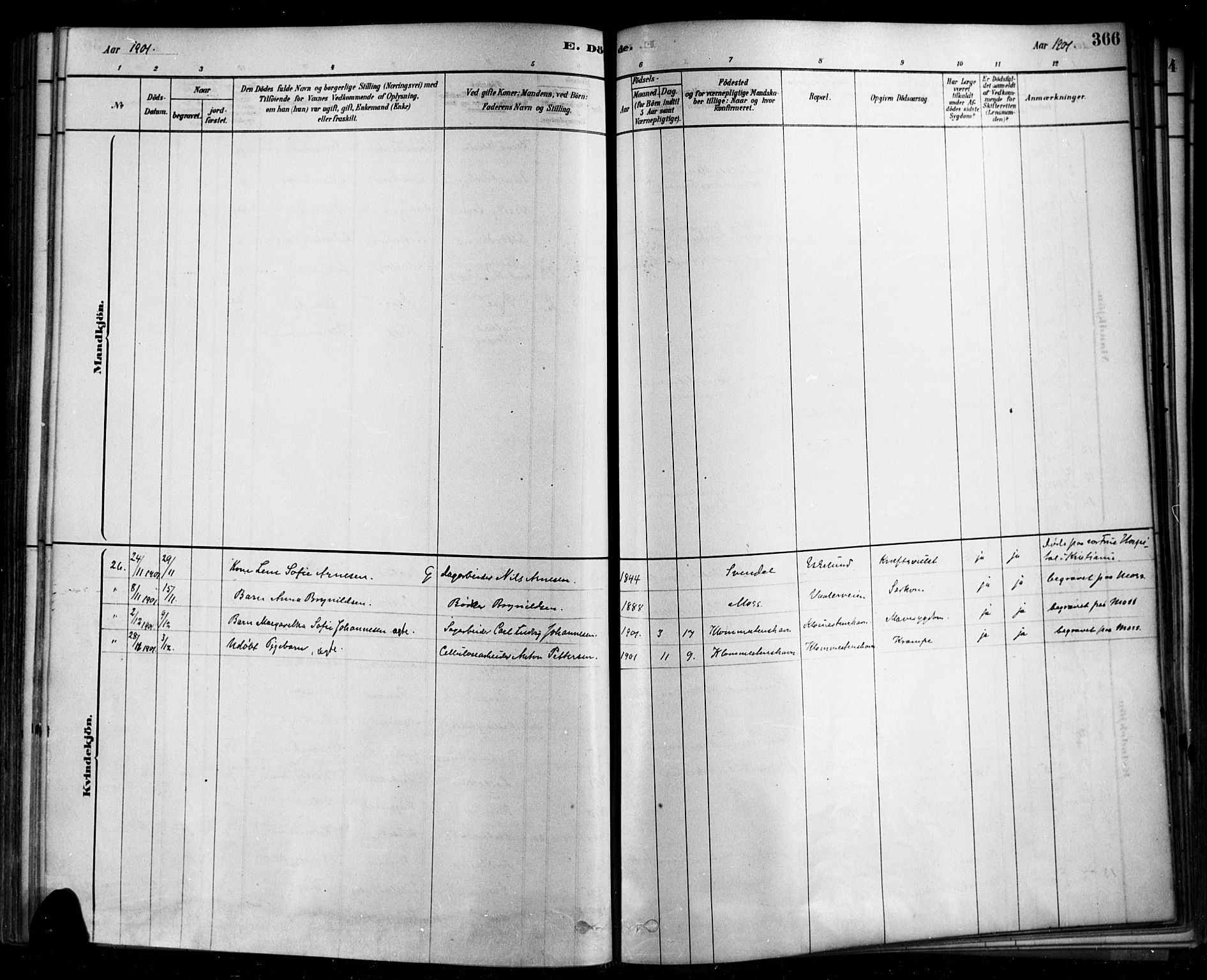 Rygge prestekontor Kirkebøker, SAO/A-10084b/F/Fa/L0007: Ministerialbok nr. 7, 1878-1904, s. 366