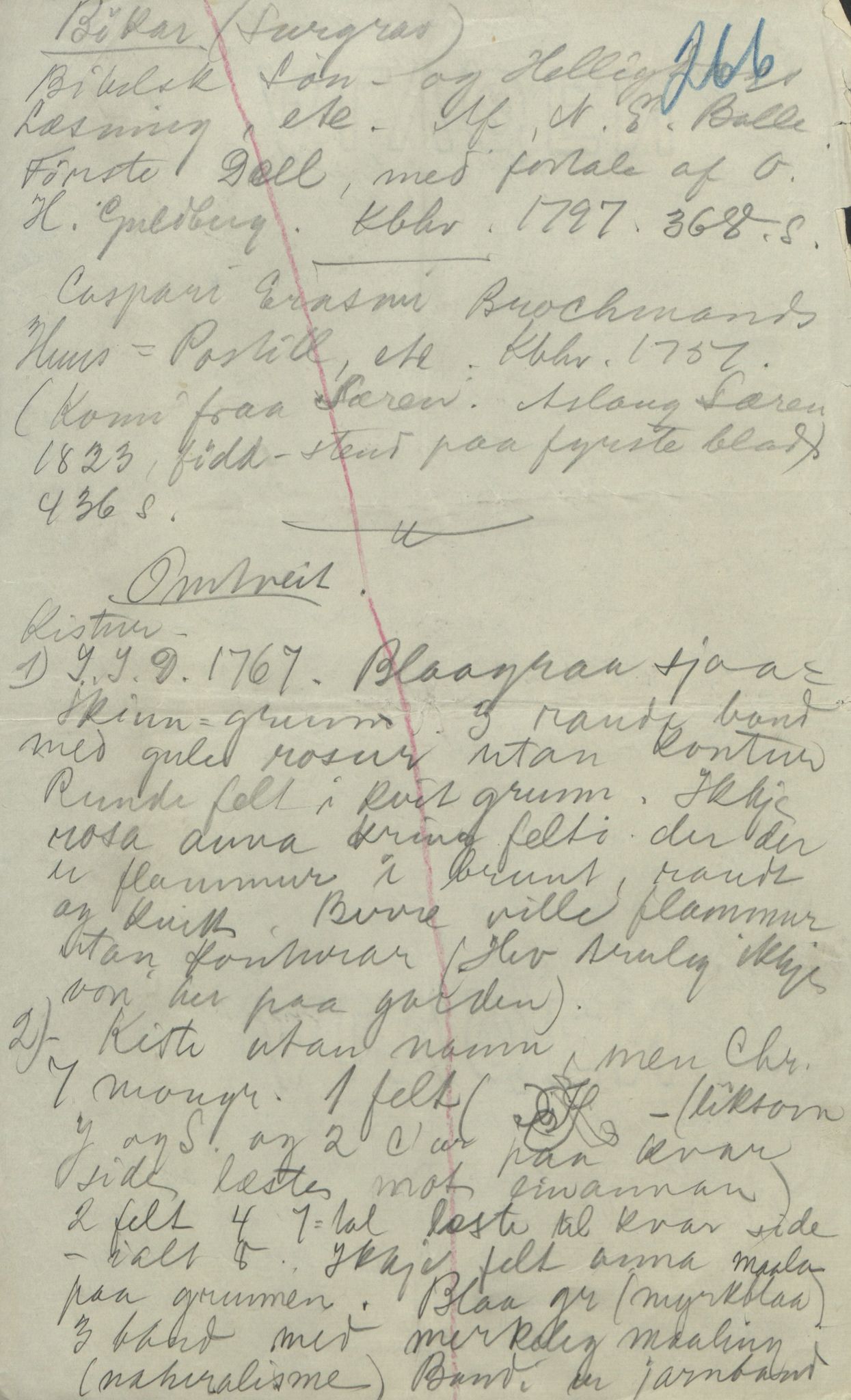Rikard Berge, TEMU/TGM-A-1003/F/L0004/0049: 101-159 / 152 Om bygdefolk. Stev om jente. Blodstemming, 1904-1906, s. 266