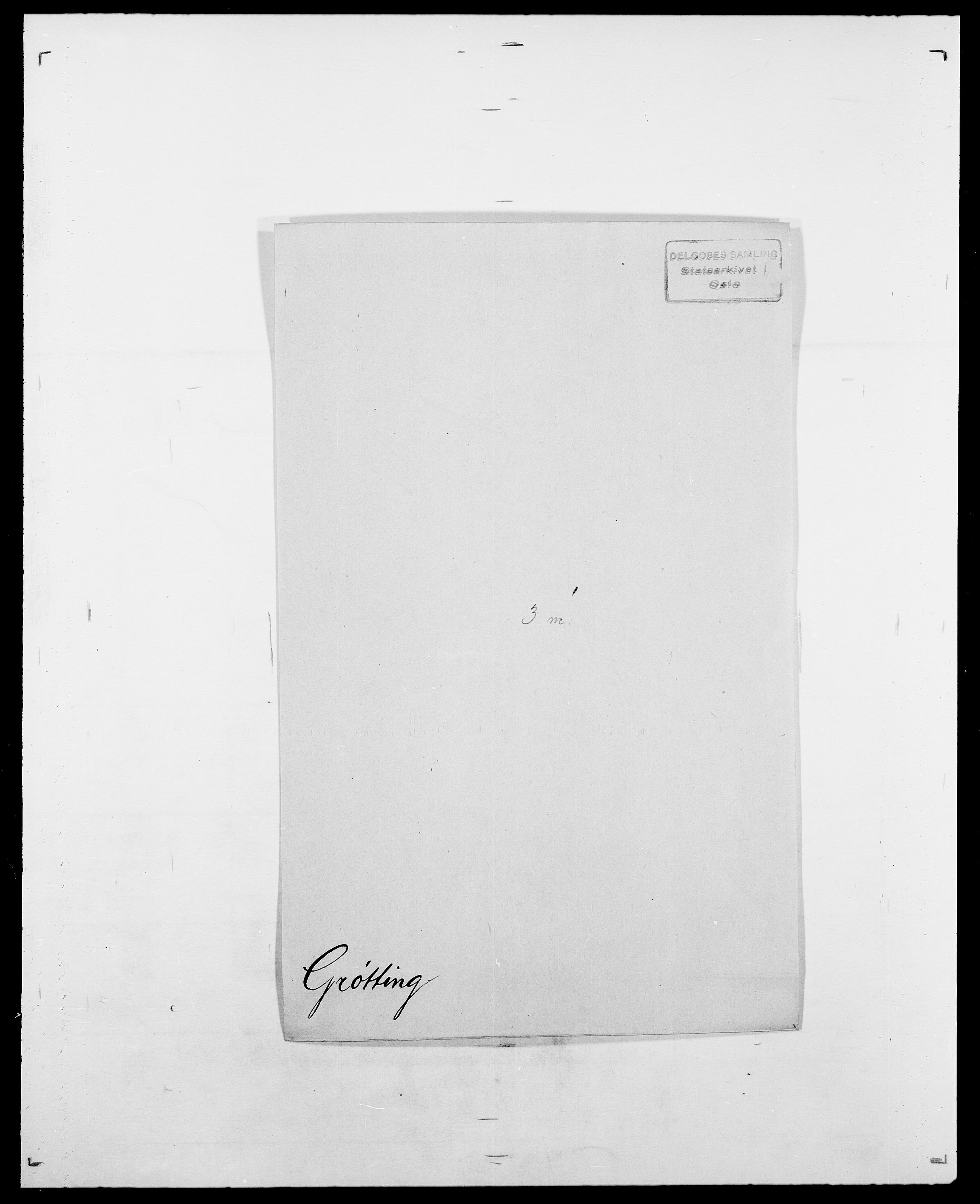 Delgobe, Charles Antoine - samling, AV/SAO-PAO-0038/D/Da/L0015: Grodtshilling - Halvorsæth, s. 312