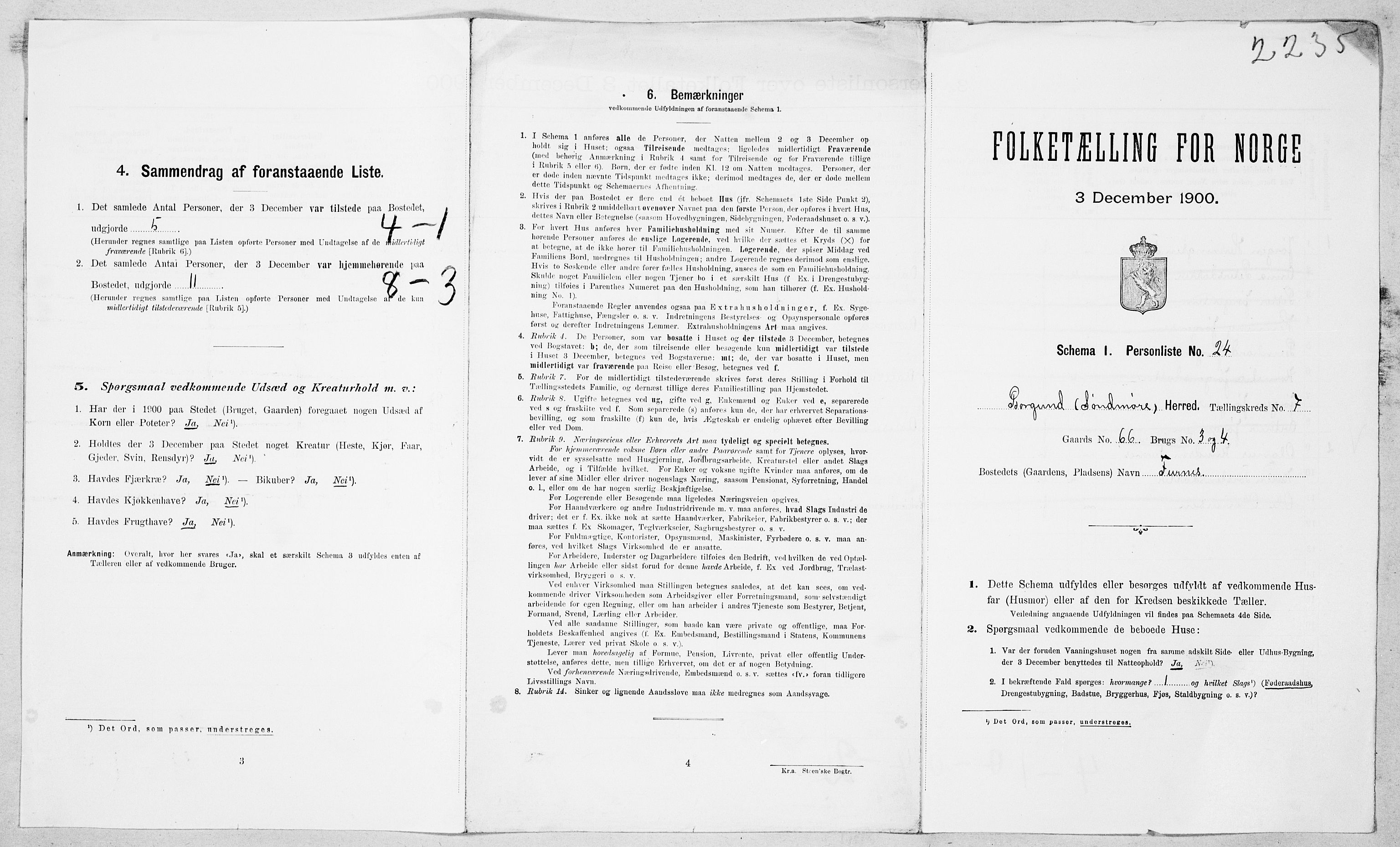 SAT, Folketelling 1900 for 1531 Borgund herred, 1900, s. 809