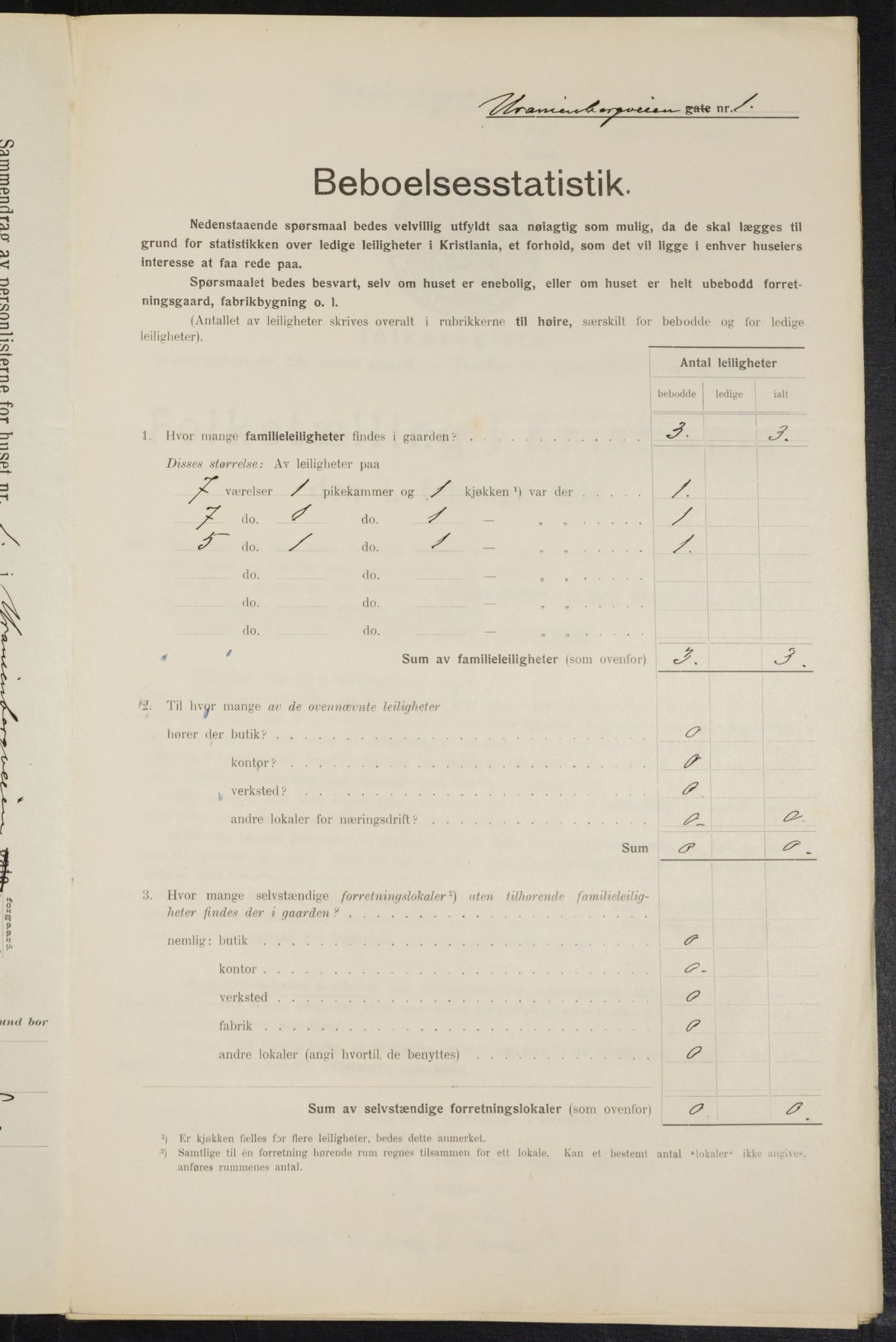 OBA, Kommunal folketelling 1.2.1914 for Kristiania, 1914, s. 121369