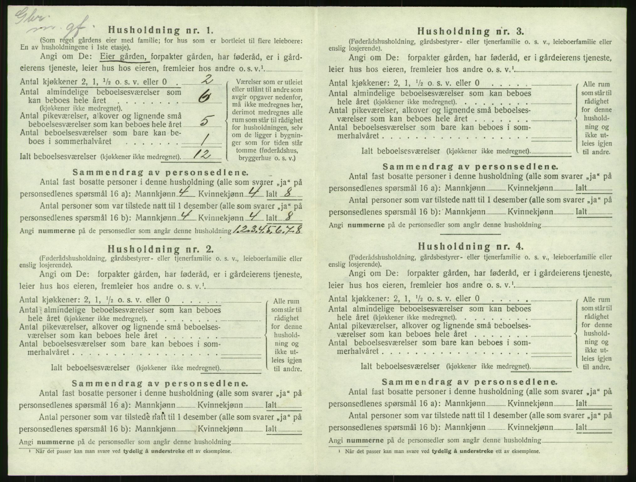 SAT, Folketelling 1920 for 1564 Stangvik herred, 1920, s. 461