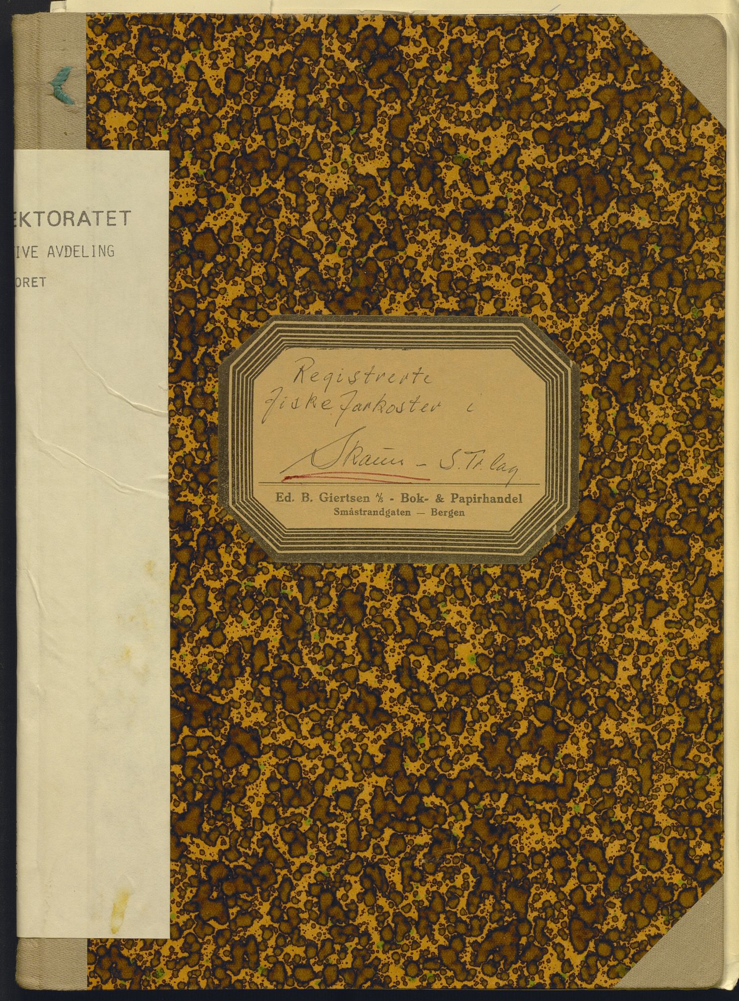Fiskeridirektoratet - 1 Adm. ledelse - 13 Båtkontoret, AV/SAB-A-2003/I/Ia/Iae/L0044: 135.0523/1 Merkeprotokoll - Skaun, 1964-1968