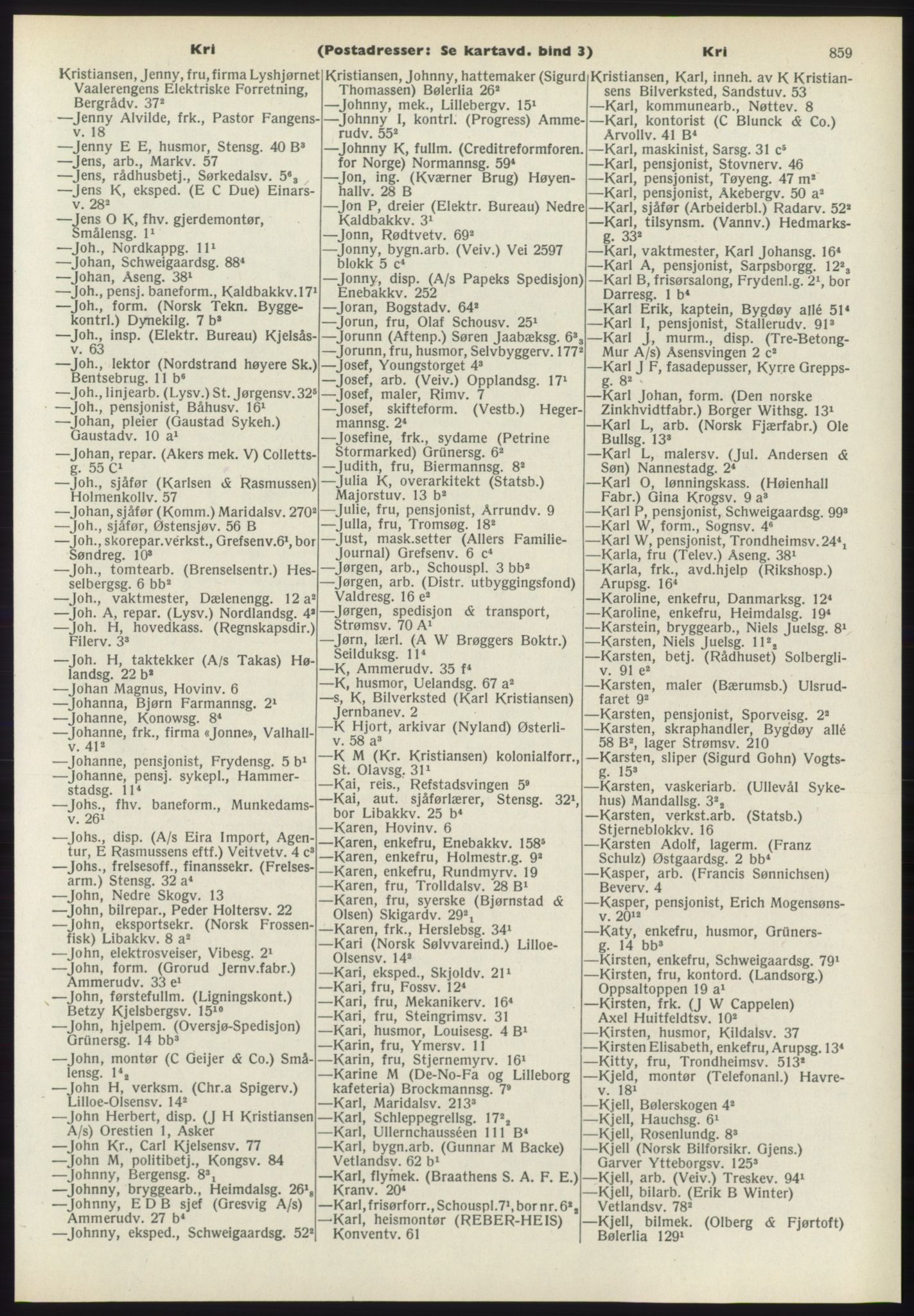 Kristiania/Oslo adressebok, PUBL/-, 1970-1971, s. 859