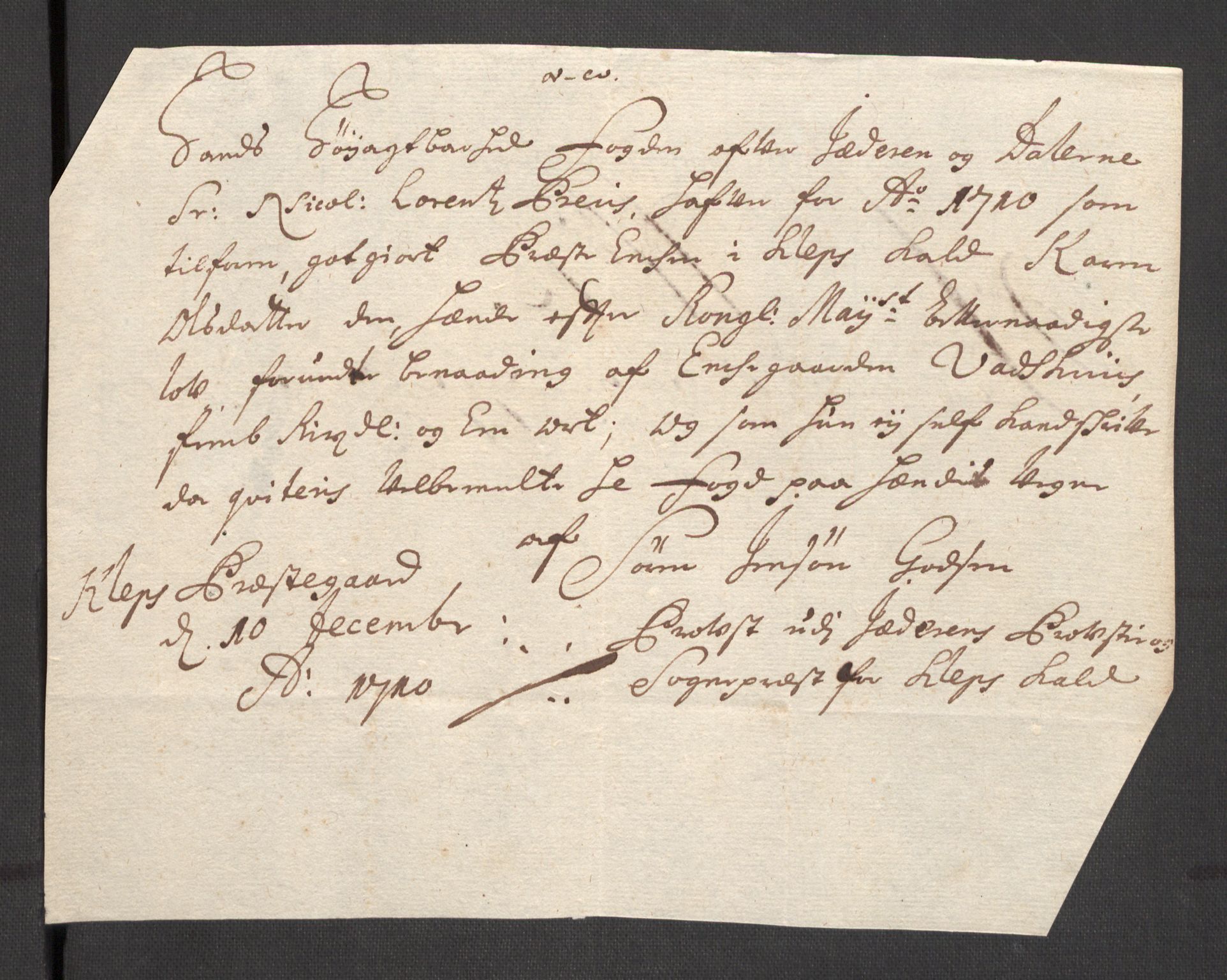 Rentekammeret inntil 1814, Reviderte regnskaper, Fogderegnskap, RA/EA-4092/R46/L2734: Fogderegnskap Jæren og Dalane, 1709-1710, s. 157