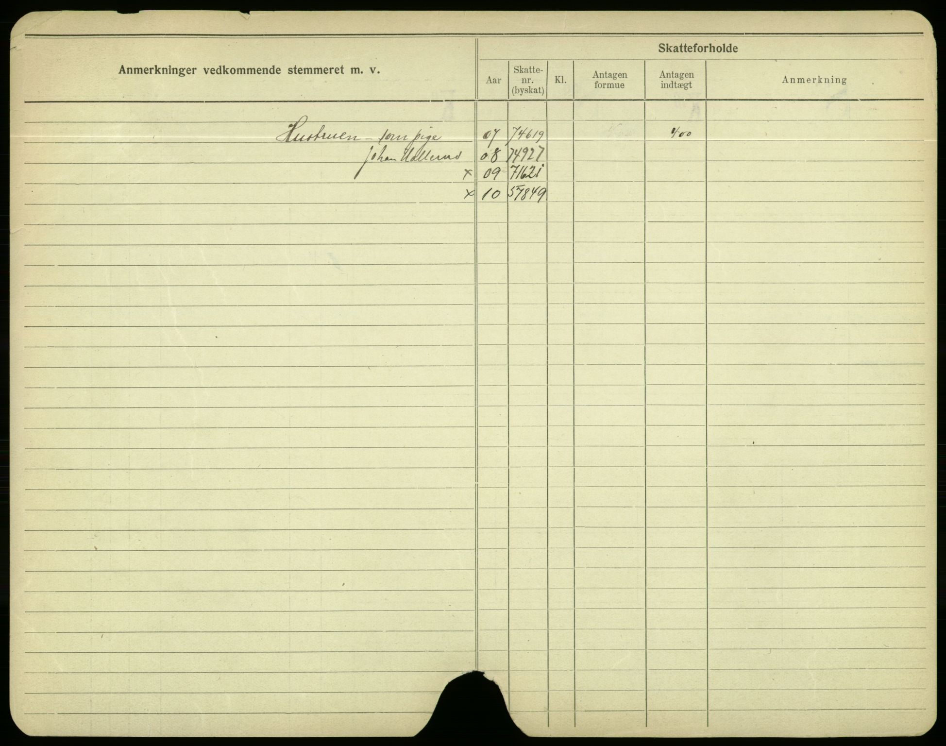 Oslo folkeregister, Registerkort, SAO/A-11715/F/Fa/Fac/L0003: Menn, 1906-1914, s. 1075b