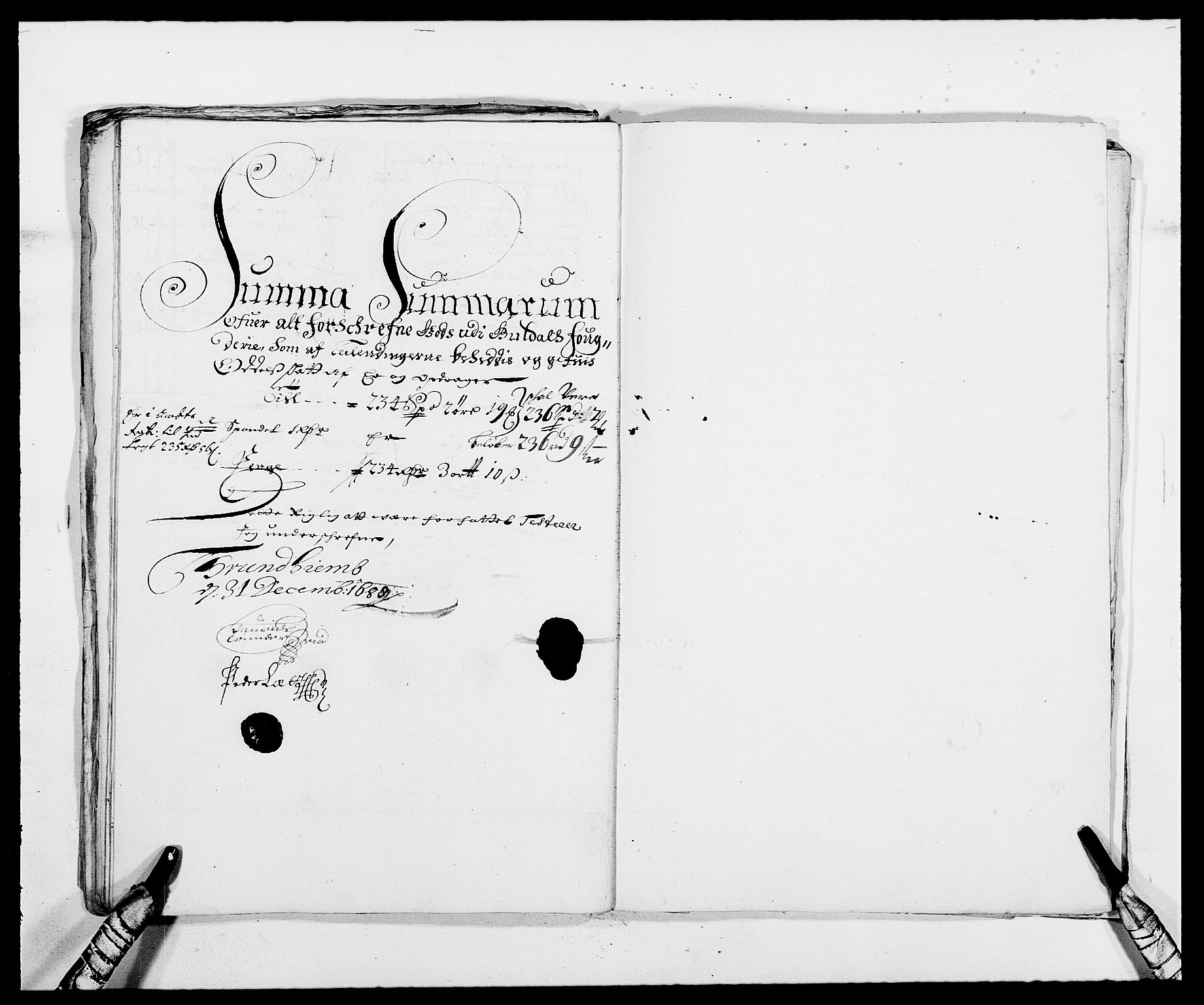 Rentekammeret inntil 1814, Reviderte regnskaper, Fogderegnskap, RA/EA-4092/R59/L3939: Fogderegnskap Gauldal, 1687-1688, s. 217