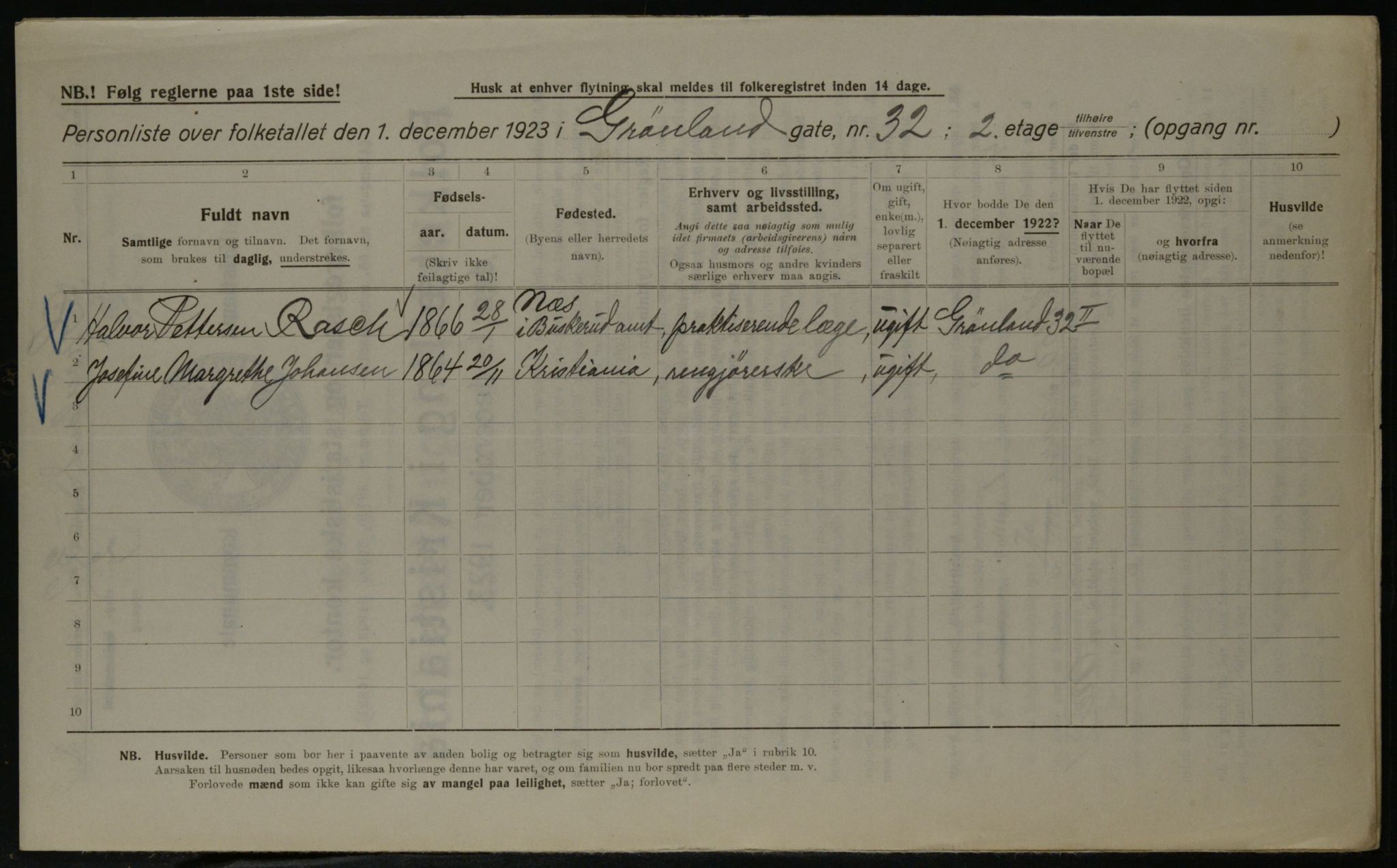 OBA, Kommunal folketelling 1.12.1923 for Kristiania, 1923, s. 35355