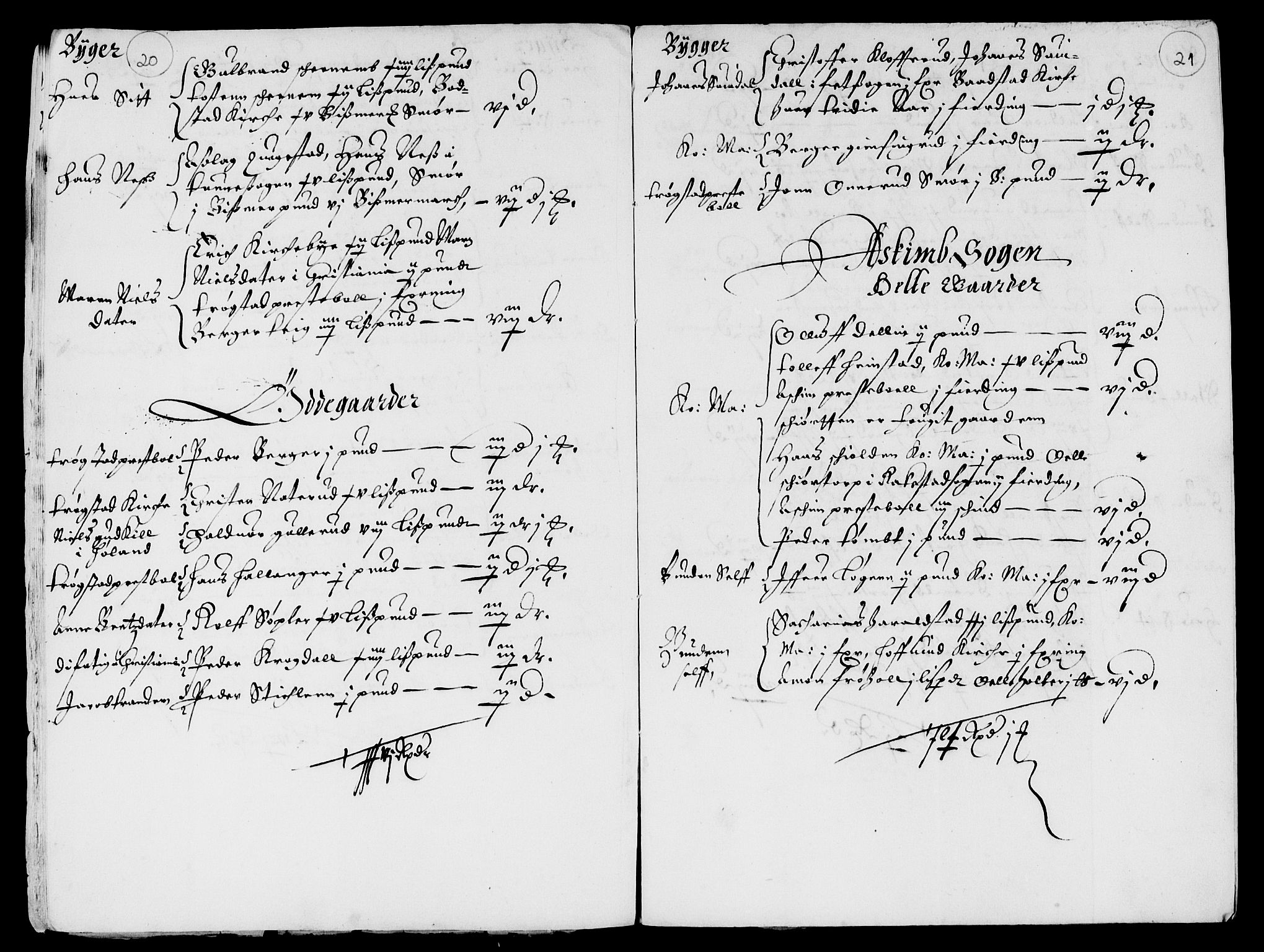 Rentekammeret inntil 1814, Reviderte regnskaper, Lensregnskaper, AV/RA-EA-5023/R/Rb/Rba/L0193: Akershus len, 1647-1648