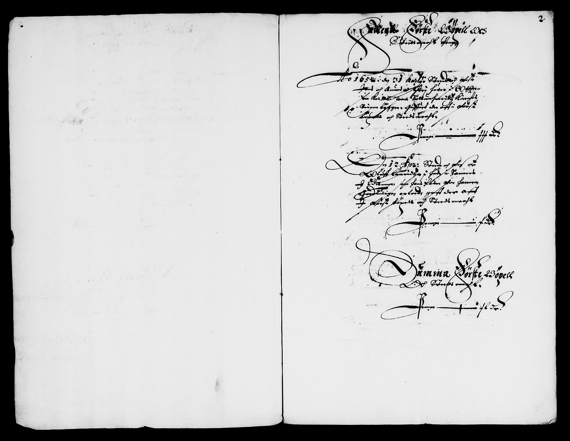 Rentekammeret inntil 1814, Reviderte regnskaper, Lensregnskaper, AV/RA-EA-5023/R/Rb/Rbp/L0038: Bratsberg len, 1651-1653