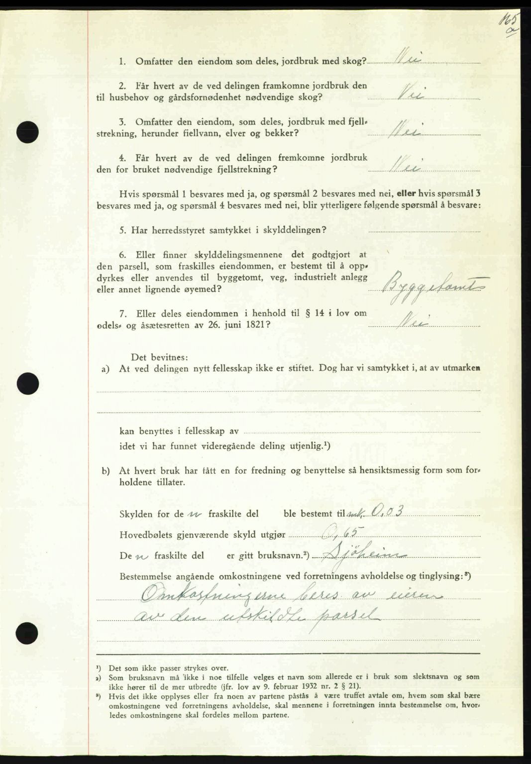 Nordmøre sorenskriveri, AV/SAT-A-4132/1/2/2Ca: Pantebok nr. A109, 1948-1948, Dagboknr: 2439/1948