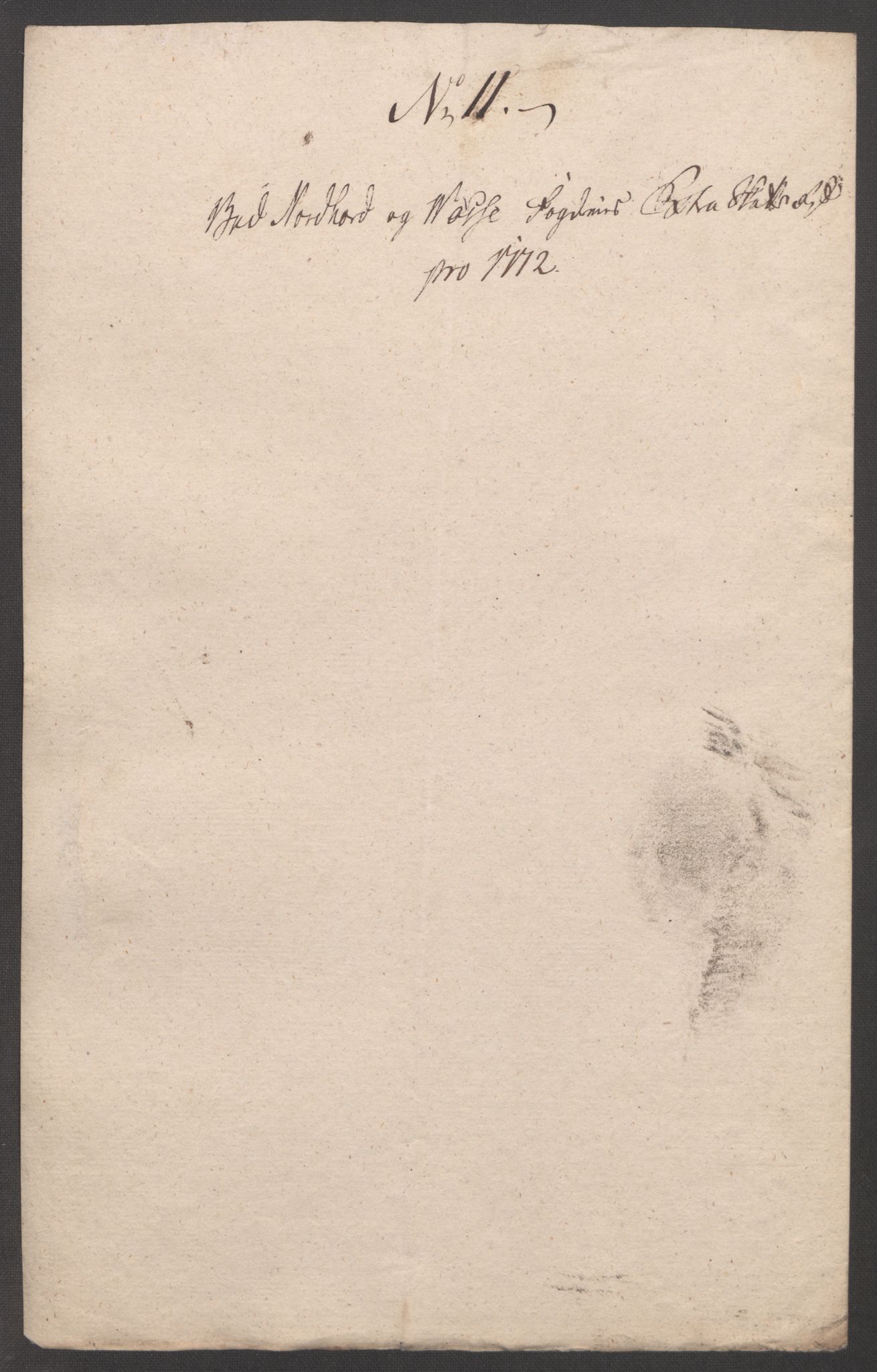 Rentekammeret inntil 1814, Reviderte regnskaper, Fogderegnskap, RA/EA-4092/R51/L3303: Ekstraskatten Nordhordland og Voss, 1762-1772, s. 695