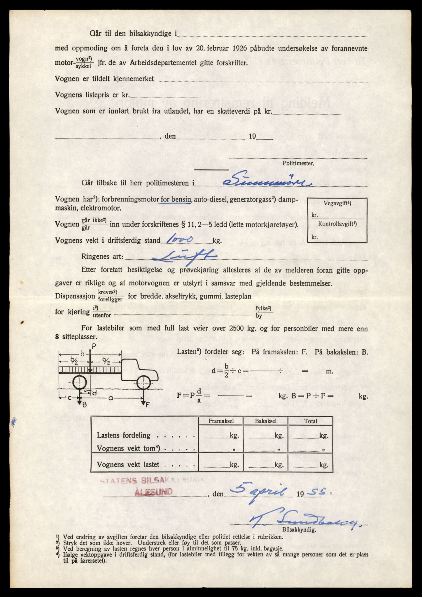 Møre og Romsdal vegkontor - Ålesund trafikkstasjon, AV/SAT-A-4099/F/Fe/L0048: Registreringskort for kjøretøy T 14721 - T 14863, 1927-1998, s. 490