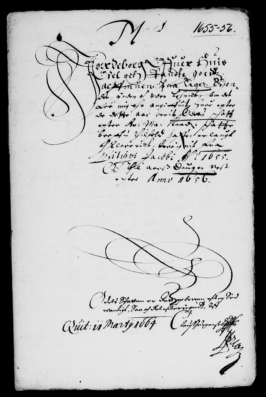 Rentekammeret inntil 1814, Reviderte regnskaper, Lensregnskaper, RA/EA-5023/R/Rb/Rbm/L0009: Eiker len, 1652-1661