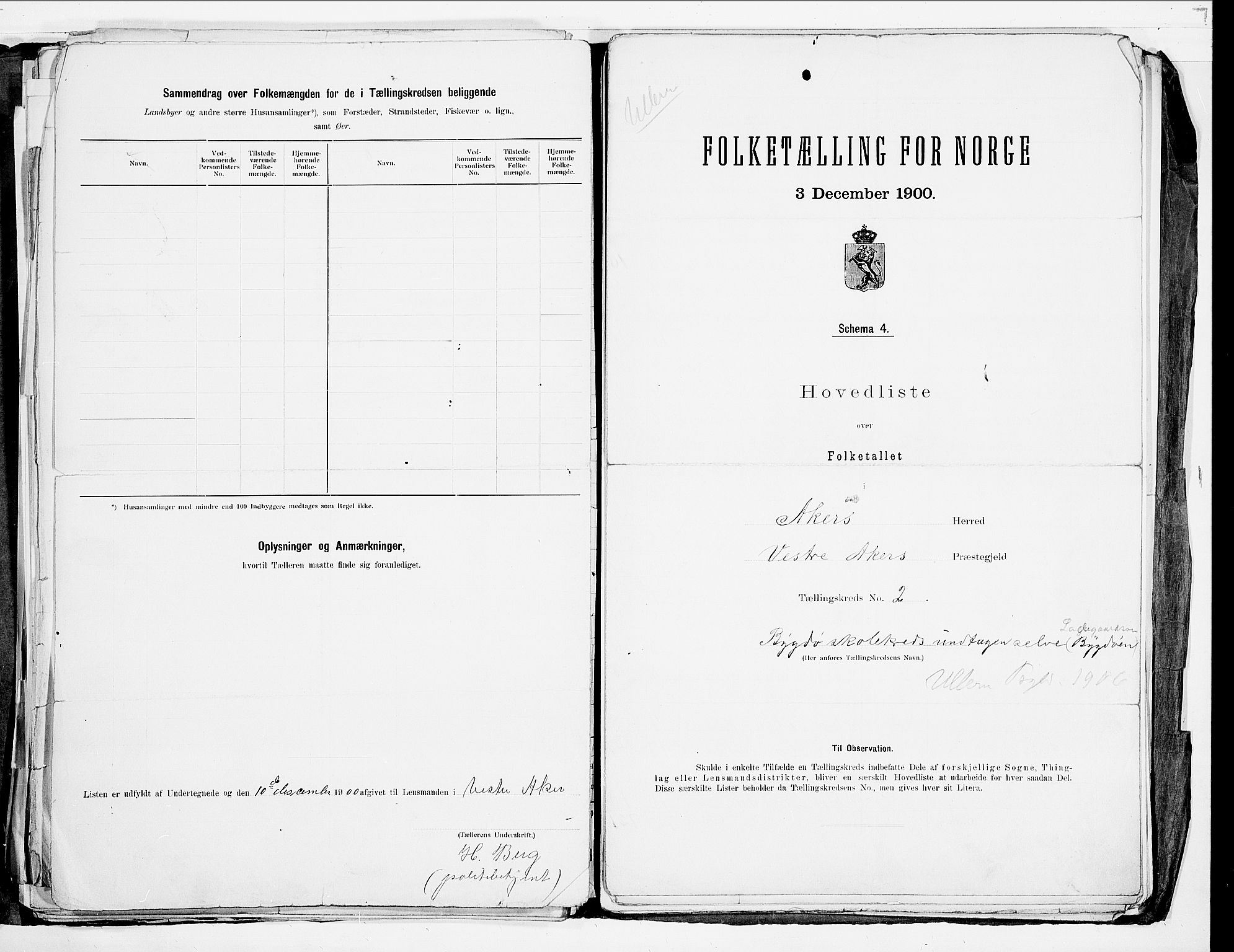 SAO, Folketelling 1900 for 0218 Aker herred, 1900, s. 42