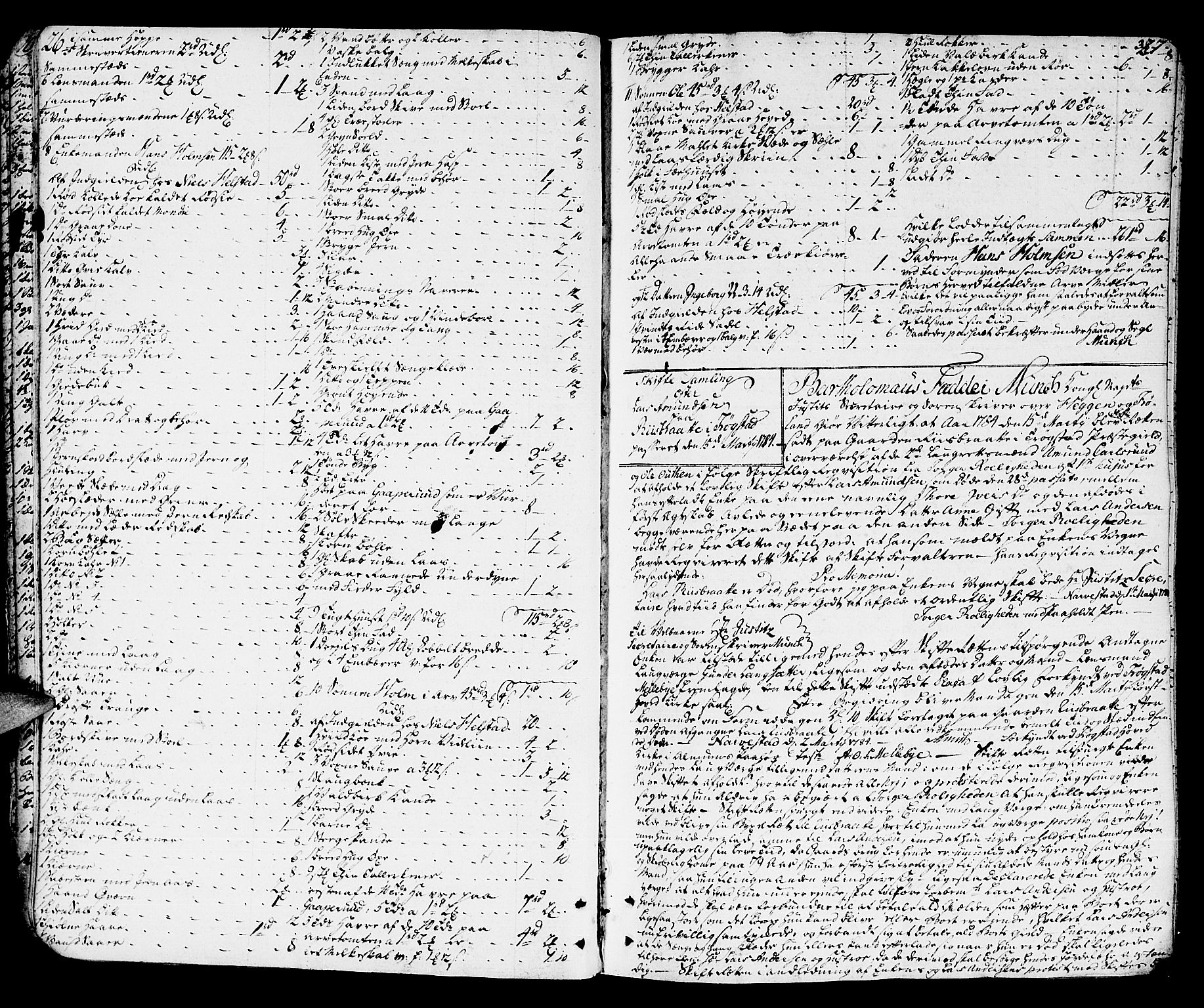 Heggen og Frøland sorenskriveri I, AV/SAO-A-11556/H/Hb/L0008: Skifteprotokoll, 1784-1789, s. 26-27