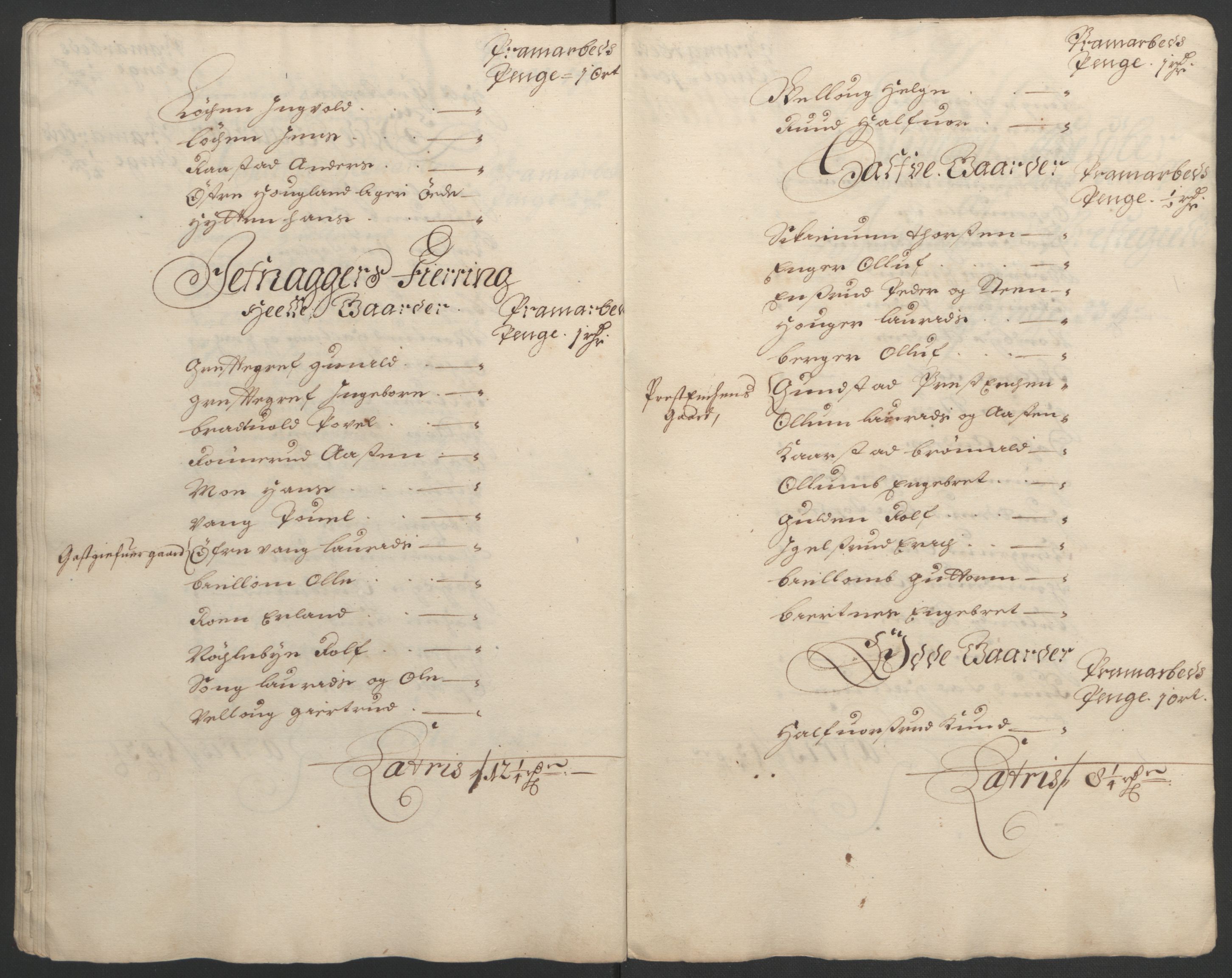 Rentekammeret inntil 1814, Reviderte regnskaper, Fogderegnskap, RA/EA-4092/R18/L1290: Fogderegnskap Hadeland, Toten og Valdres, 1691, s. 244