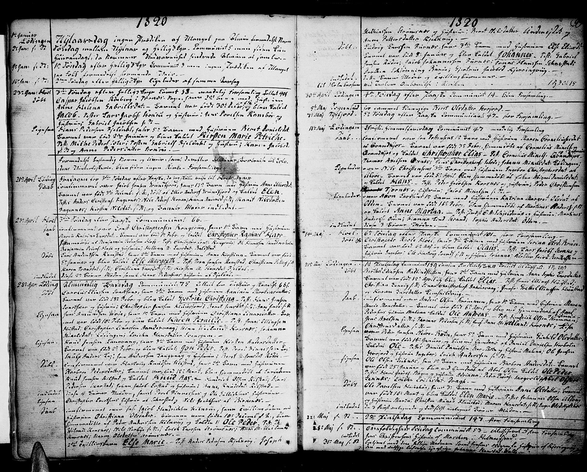 Ministerialprotokoller, klokkerbøker og fødselsregistre - Nordland, AV/SAT-A-1459/872/L1032: Ministerialbok nr. 872A07, 1787-1840, s. 99