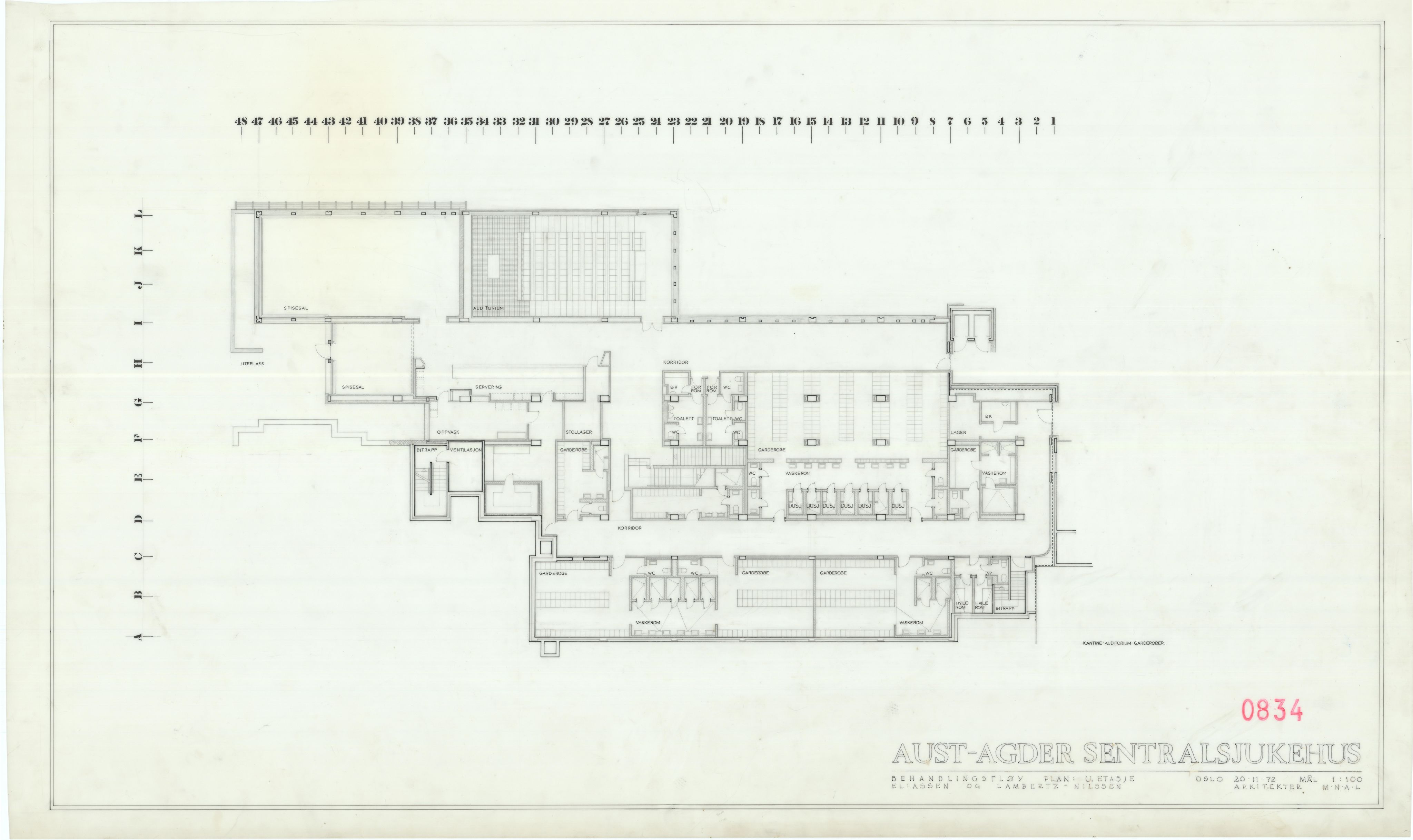 Eliassen og Lambertz-Nilssen Arkitekter, AAKS/PA-2983/T/T02/L0008: Tegningskogger 0834, 1967-1972, s. 3