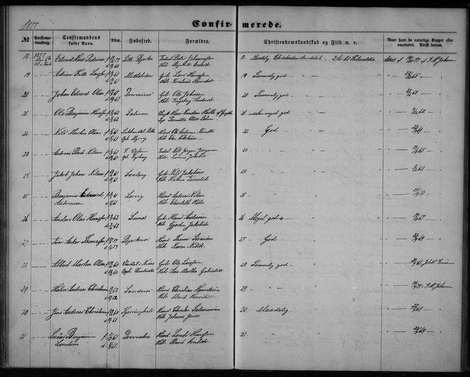 Ministerialprotokoller, klokkerbøker og fødselsregistre - Nordland, AV/SAT-A-1459/825/L0357: Ministerialbok nr. 825A11, 1859-1877