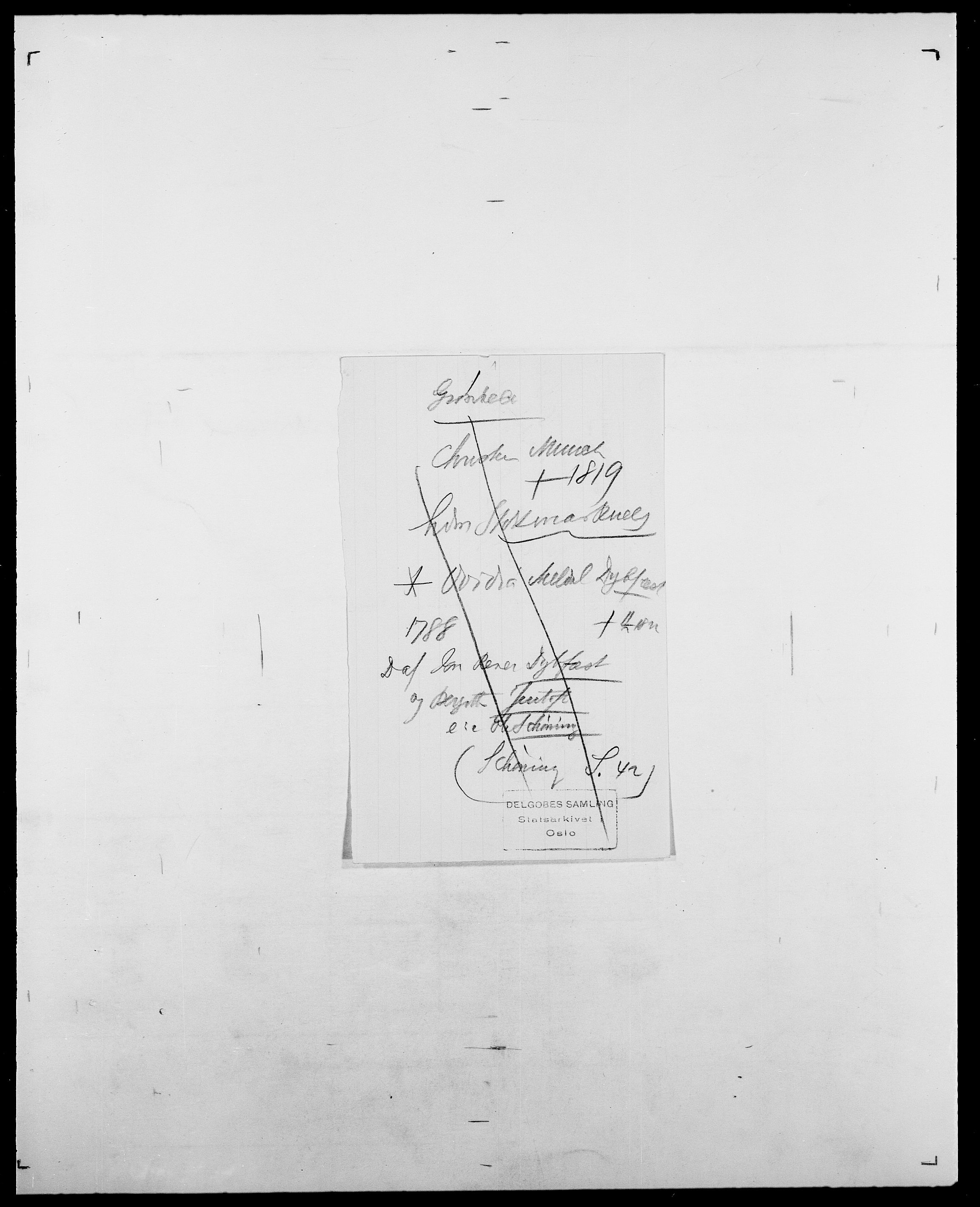 Delgobe, Charles Antoine - samling, AV/SAO-PAO-0038/D/Da/L0011: Fahlander - Flood, Flod, s. 332