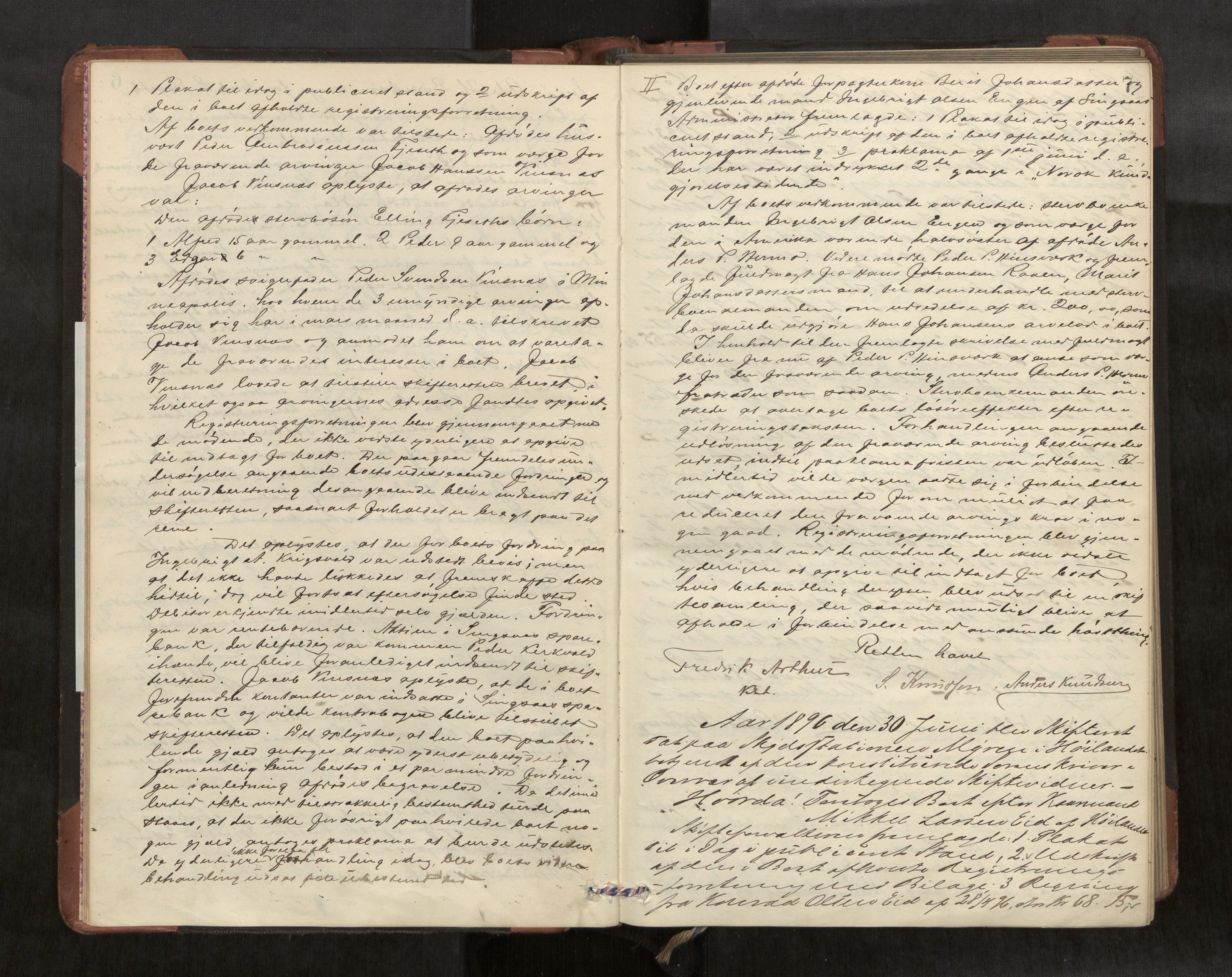 Gauldal sorenskriveri, AV/SAT-A-0014/1/3/3B/L0004: Skiftebehandlingsprotokoll, 1896-1905, s. 7
