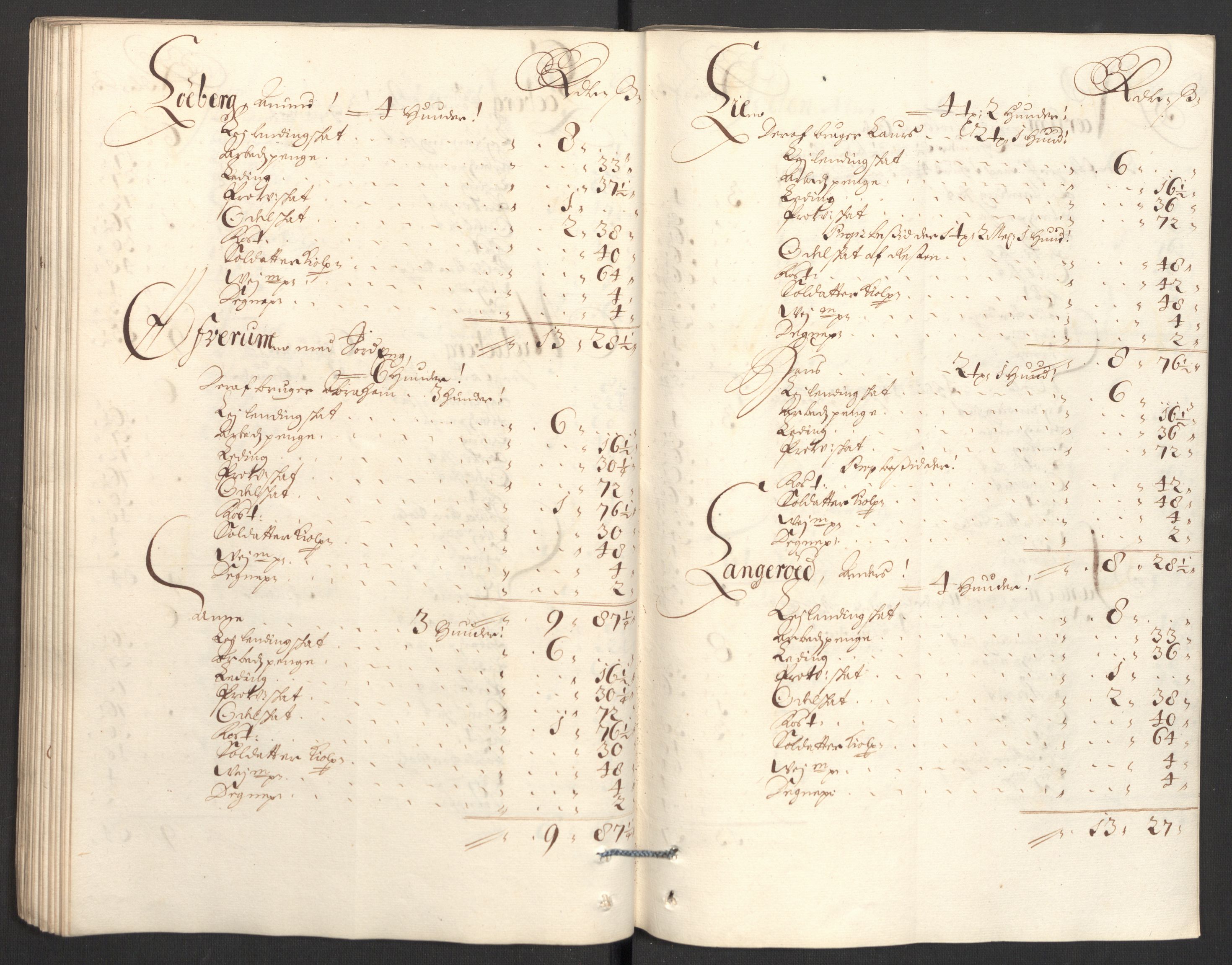 Rentekammeret inntil 1814, Reviderte regnskaper, Fogderegnskap, AV/RA-EA-4092/R36/L2099: Fogderegnskap Øvre og Nedre Telemark og Bamble, 1698, s. 135