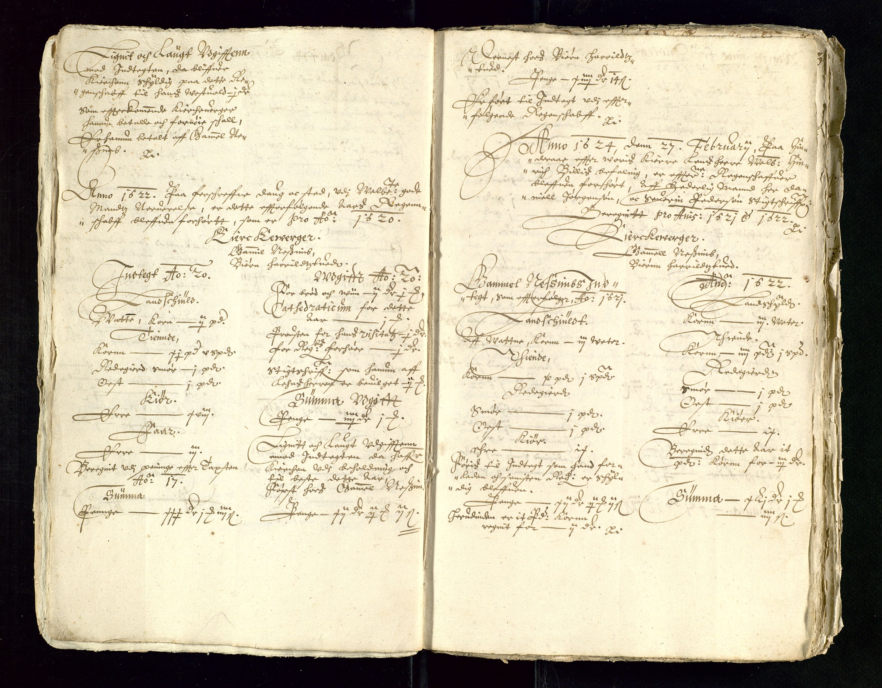 Stavanger len, AV/SAST-A-101870/Ob/L0018: Kirkeregnskaper, 1613-1632, s. 19