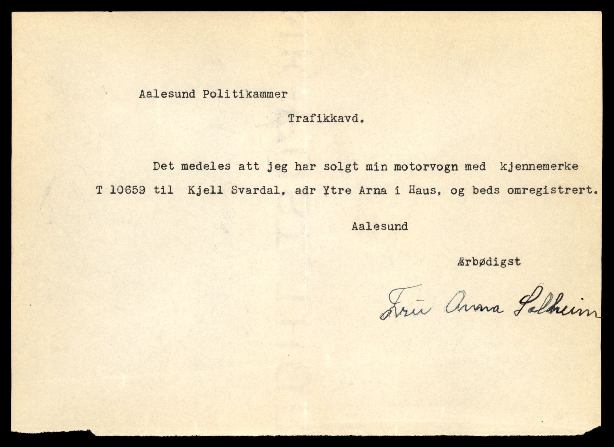 Møre og Romsdal vegkontor - Ålesund trafikkstasjon, AV/SAT-A-4099/F/Fe/L0022: Registreringskort for kjøretøy T 10584 - T 10694, 1927-1998, s. 2123