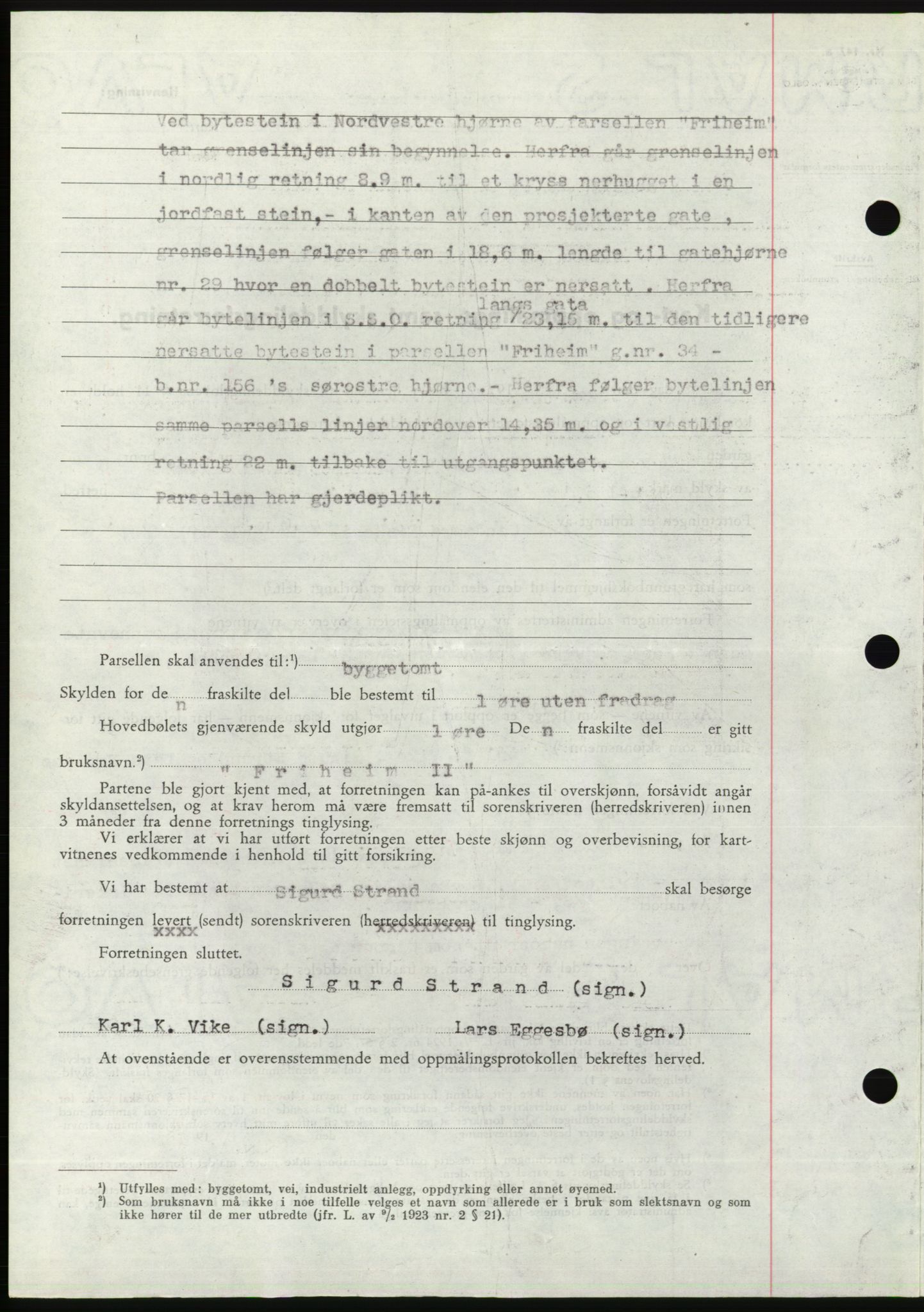 Søre Sunnmøre sorenskriveri, AV/SAT-A-4122/1/2/2C/L0078: Pantebok nr. 4A, 1946-1946, Dagboknr: 392/1946