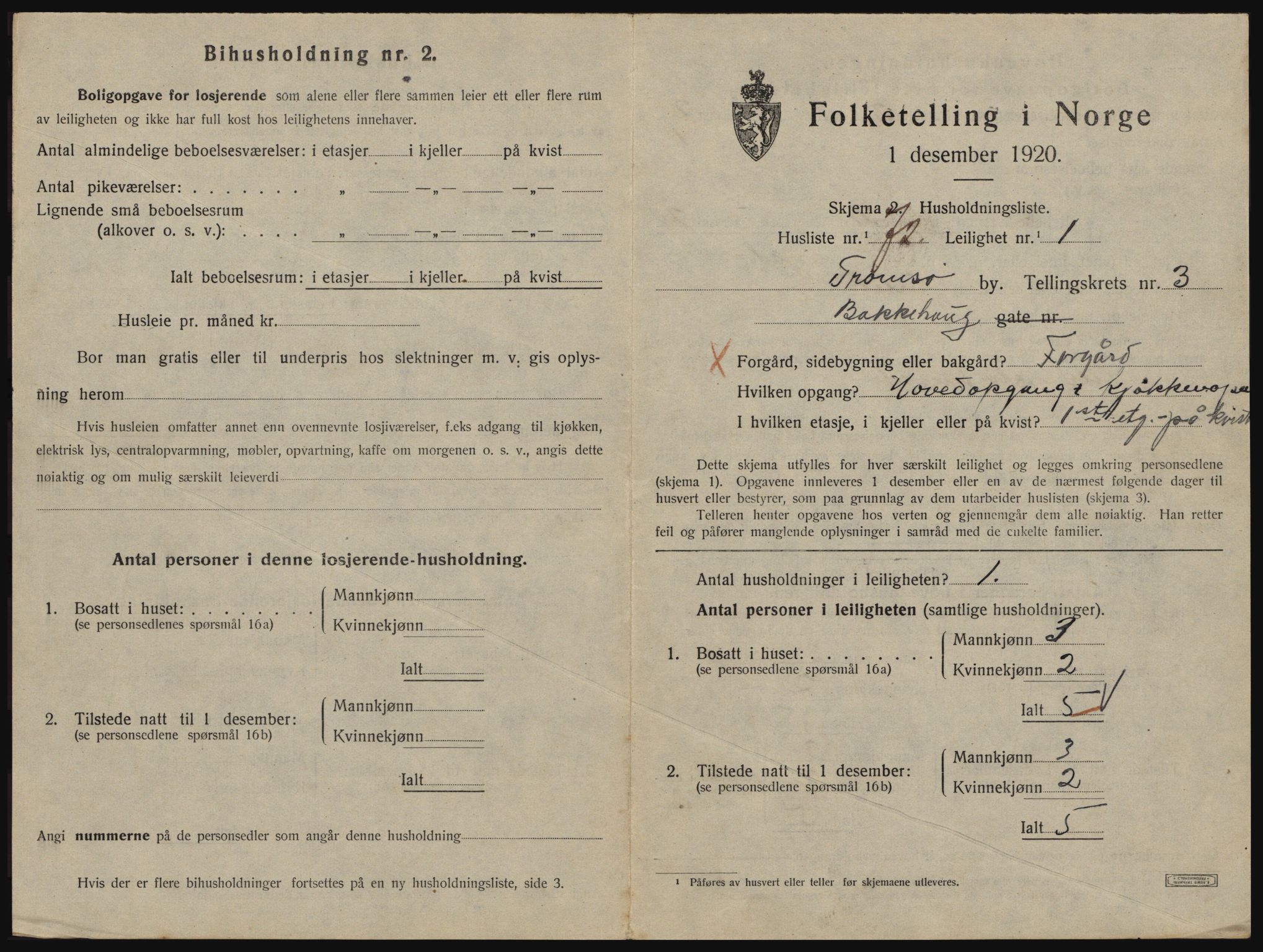 SATØ, Folketelling 1920 for 1902 Tromsø kjøpstad, 1920, s. 3329