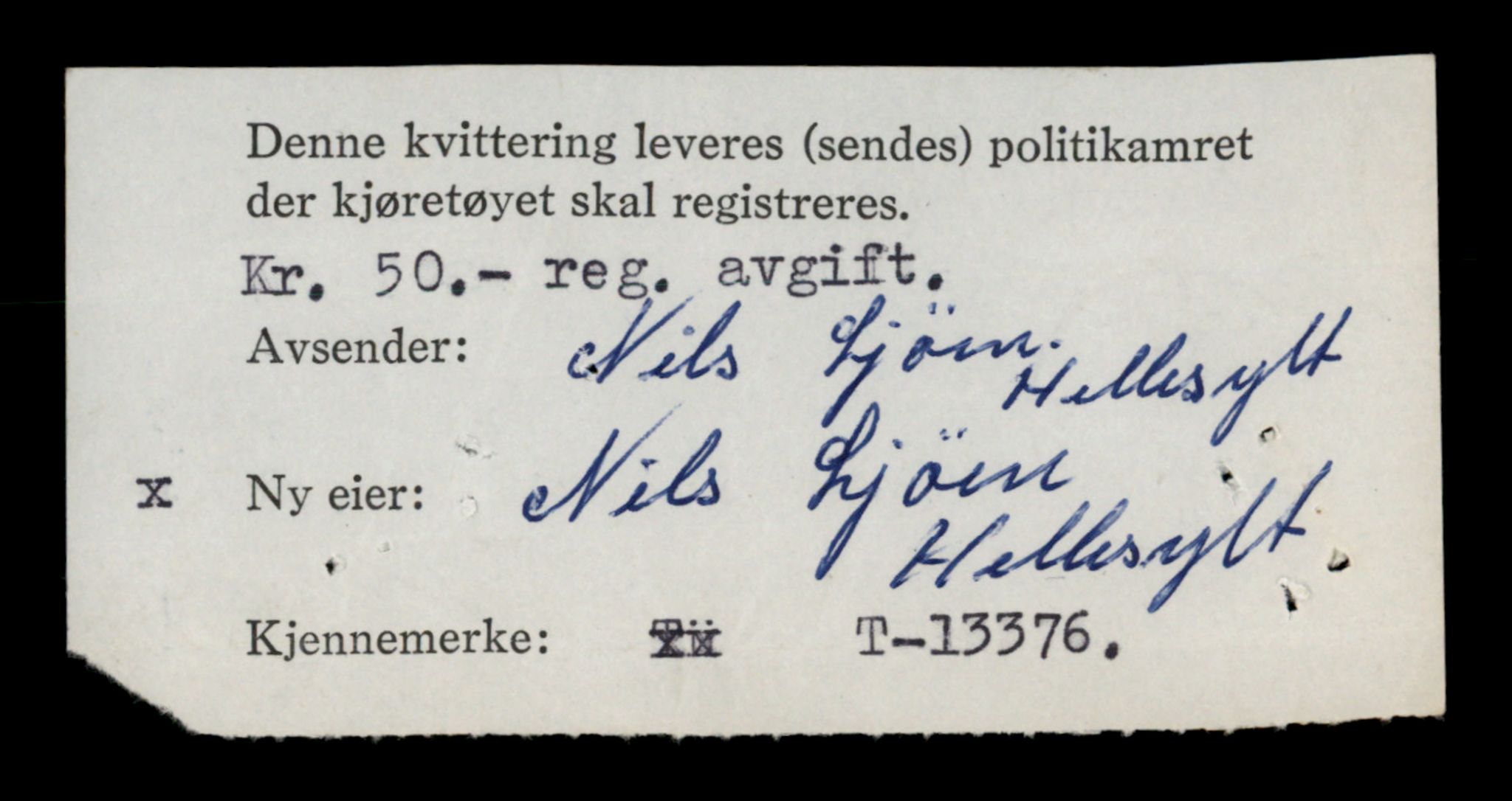 Møre og Romsdal vegkontor - Ålesund trafikkstasjon, AV/SAT-A-4099/F/Fe/L0039: Registreringskort for kjøretøy T 13361 - T 13530, 1927-1998, s. 252