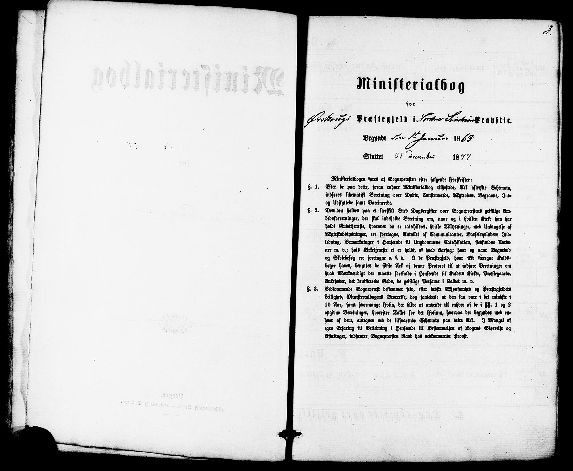 Ministerialprotokoller, klokkerbøker og fødselsregistre - Møre og Romsdal, AV/SAT-A-1454/522/L0314: Ministerialbok nr. 522A09, 1863-1877, s. 3