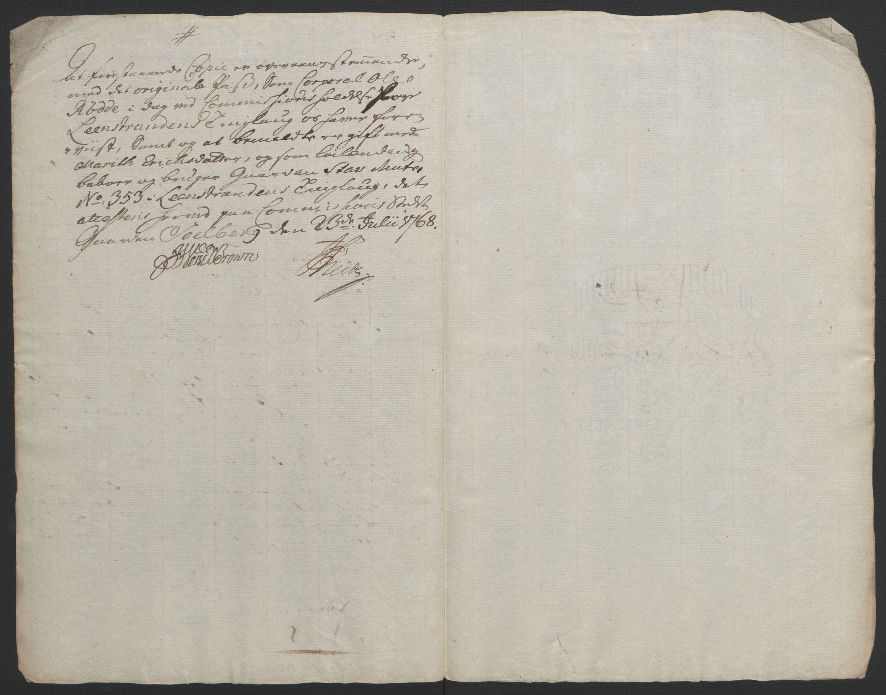 Rentekammeret inntil 1814, Reviderte regnskaper, Fogderegnskap, RA/EA-4092/R61/L4180: Ekstraskatten Strinda og Selbu, 1762-1767, s. 227