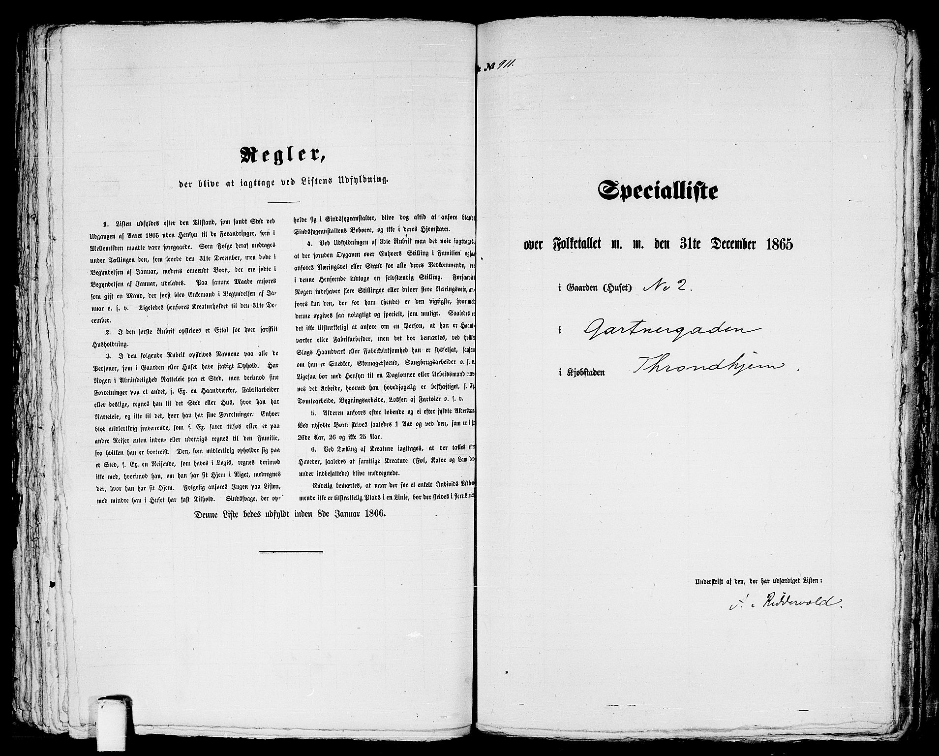 RA, Folketelling 1865 for 1601 Trondheim kjøpstad, 1865, s. 1896