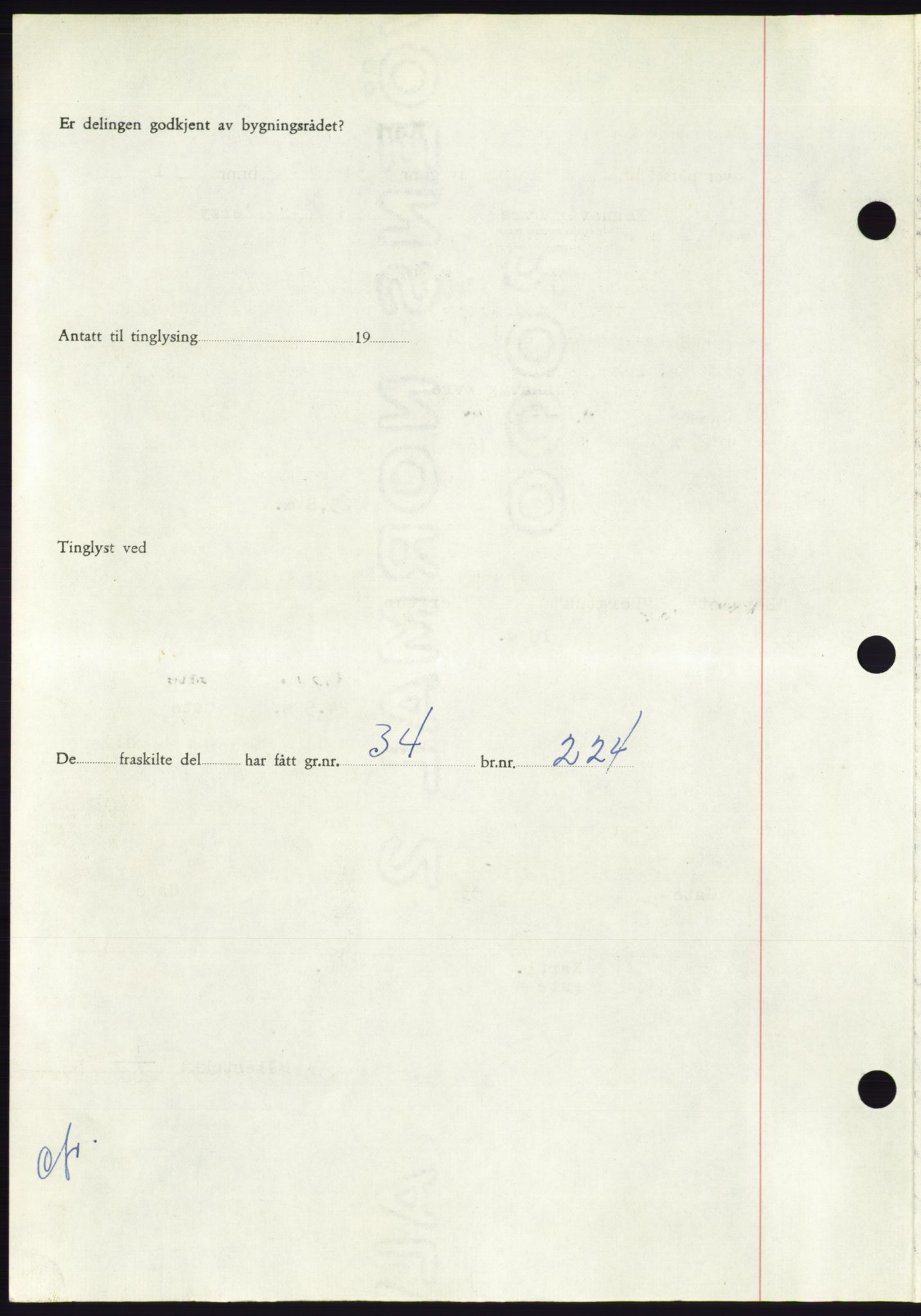 Søre Sunnmøre sorenskriveri, AV/SAT-A-4122/1/2/2C/L0090: Pantebok nr. 16A, 1951-1951, Dagboknr: 1757/1951