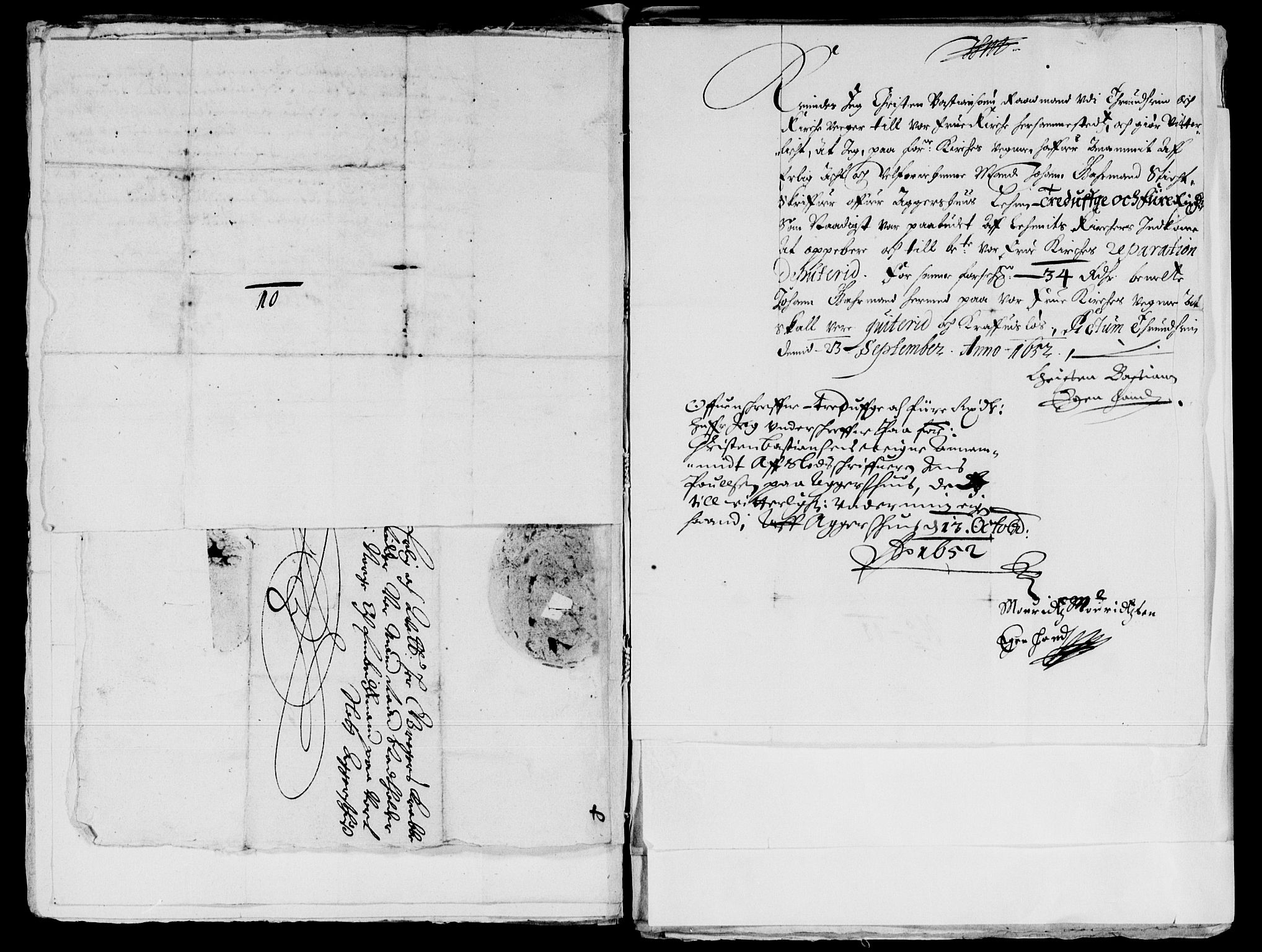 Rentekammeret inntil 1814, Reviderte regnskaper, Lensregnskaper, AV/RA-EA-5023/R/Rb/Rba/L0234: Akershus len, 1651-1656