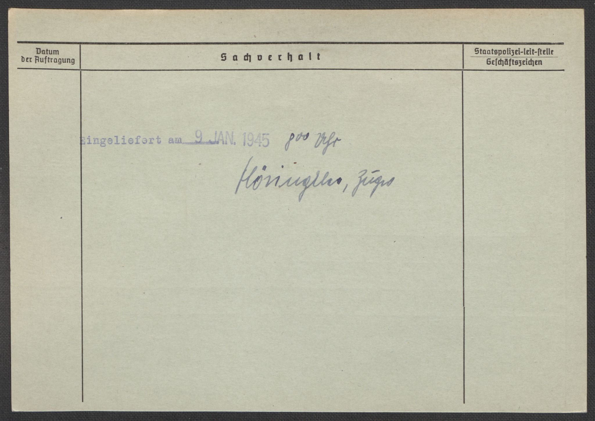 Befehlshaber der Sicherheitspolizei und des SD, AV/RA-RAFA-5969/E/Ea/Eaa/L0006: Register over norske fanger i Møllergata 19: Kj-Lund, 1940-1945, s. 225