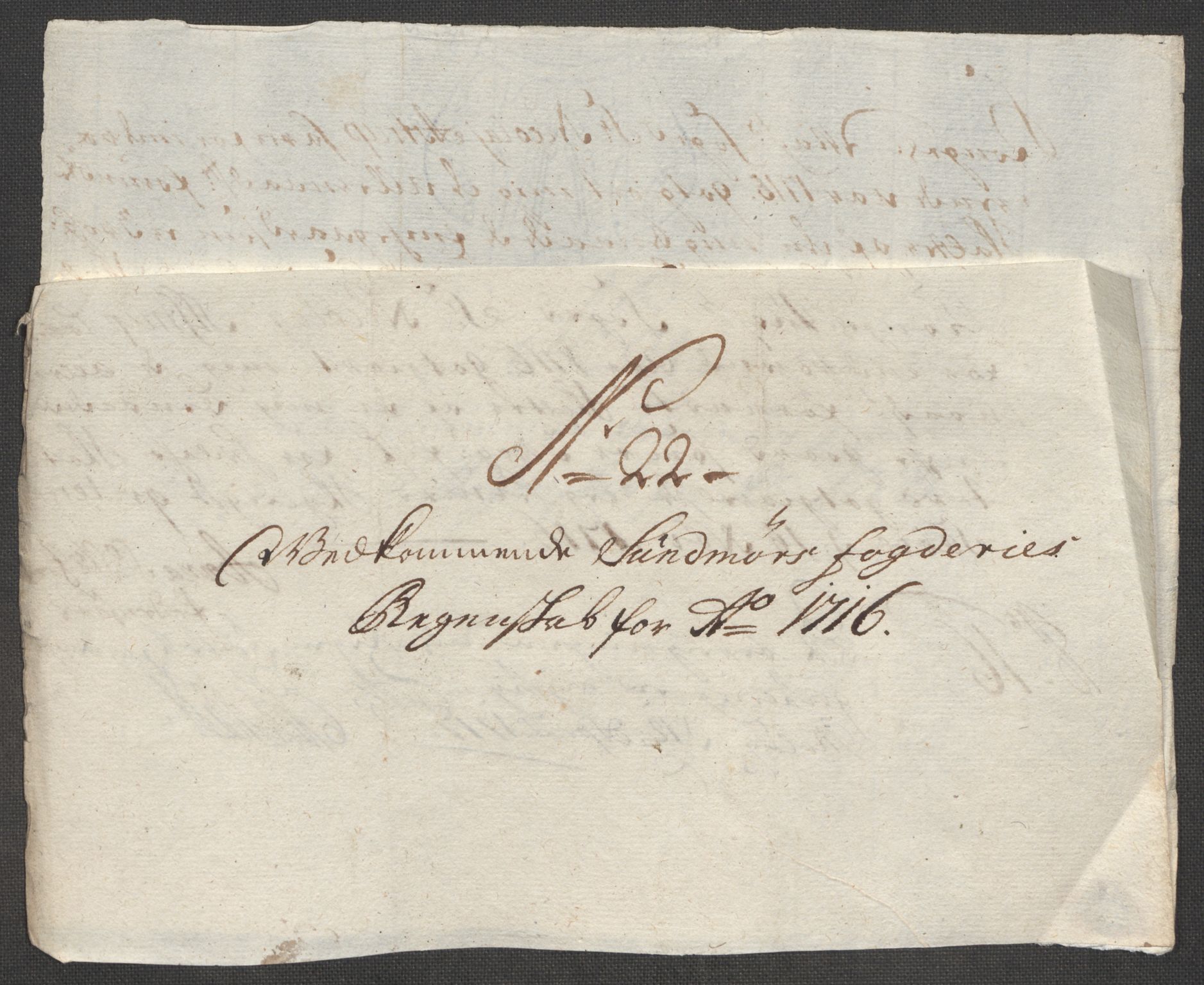 Rentekammeret inntil 1814, Reviderte regnskaper, Fogderegnskap, AV/RA-EA-4092/R54/L3568: Fogderegnskap Sunnmøre, 1716, s. 126