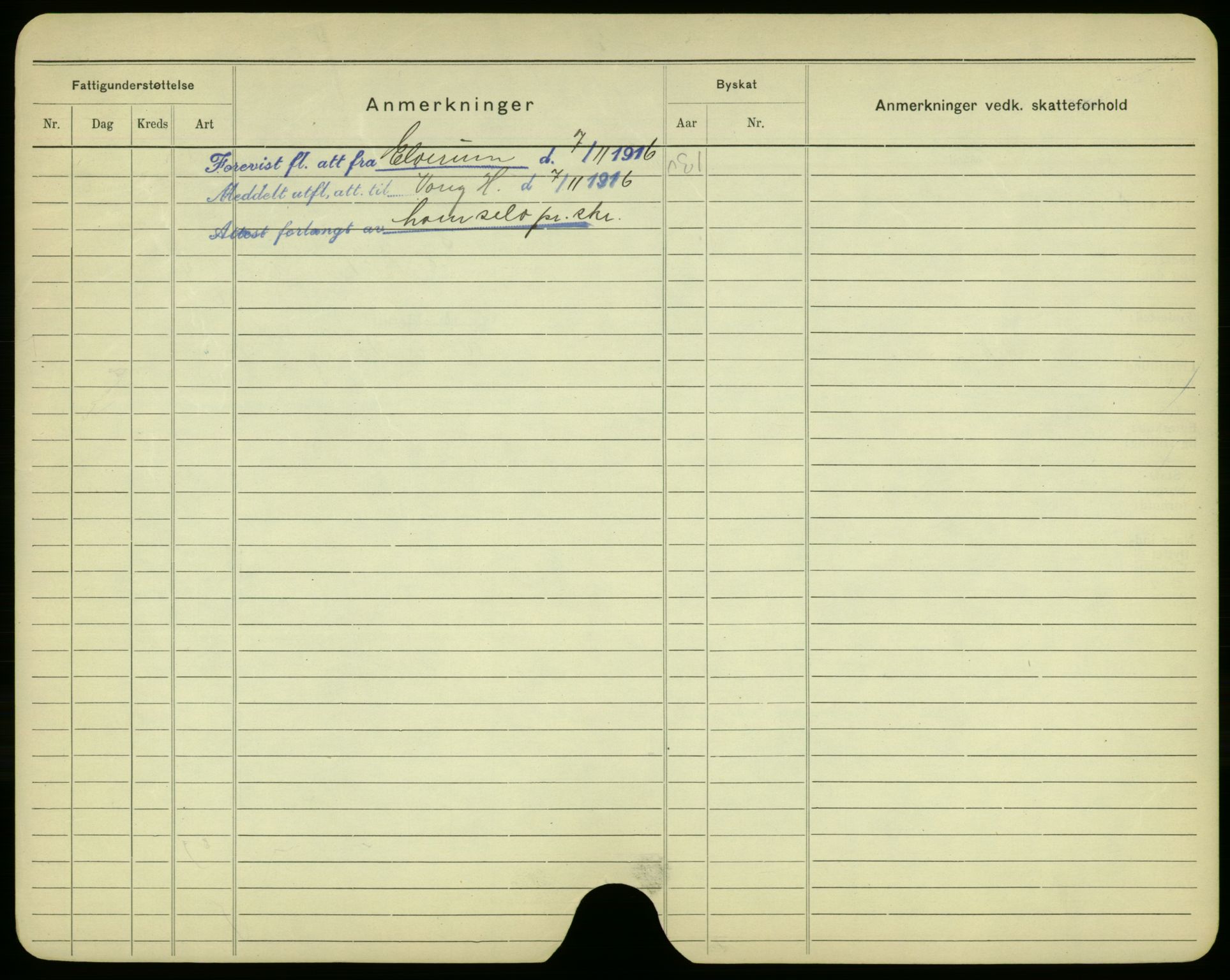 Oslo folkeregister, Registerkort, AV/SAO-A-11715/F/Fa/Fac/L0002: Menn, 1906-1914, s. 1005b
