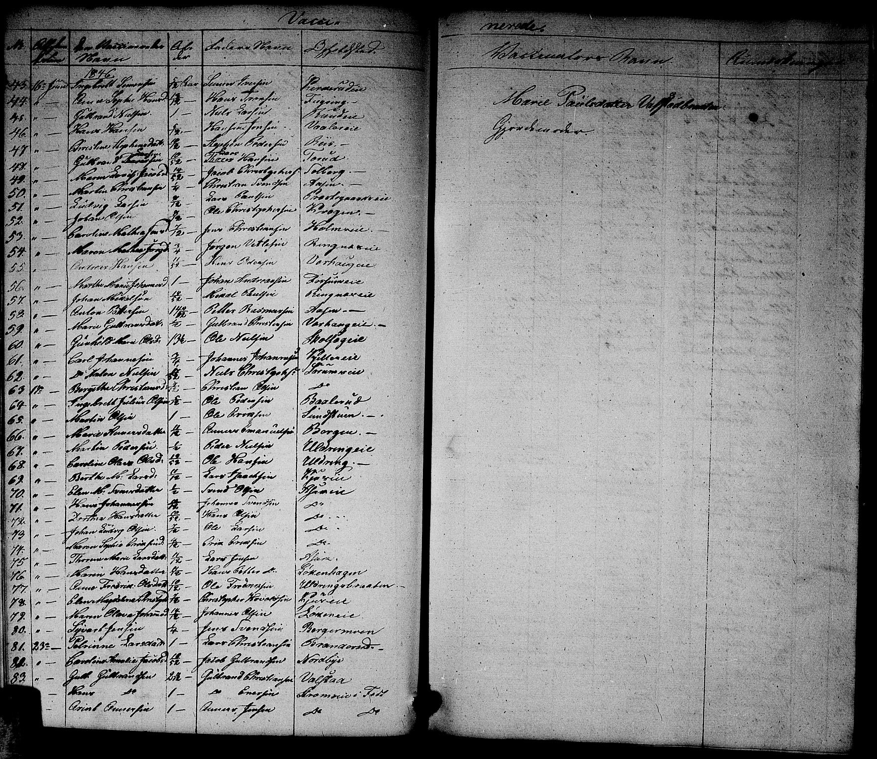Skedsmo prestekontor Kirkebøker, AV/SAO-A-10033a/G/Ga/L0001: Klokkerbok nr. I 1, 1830-1854, s. 385