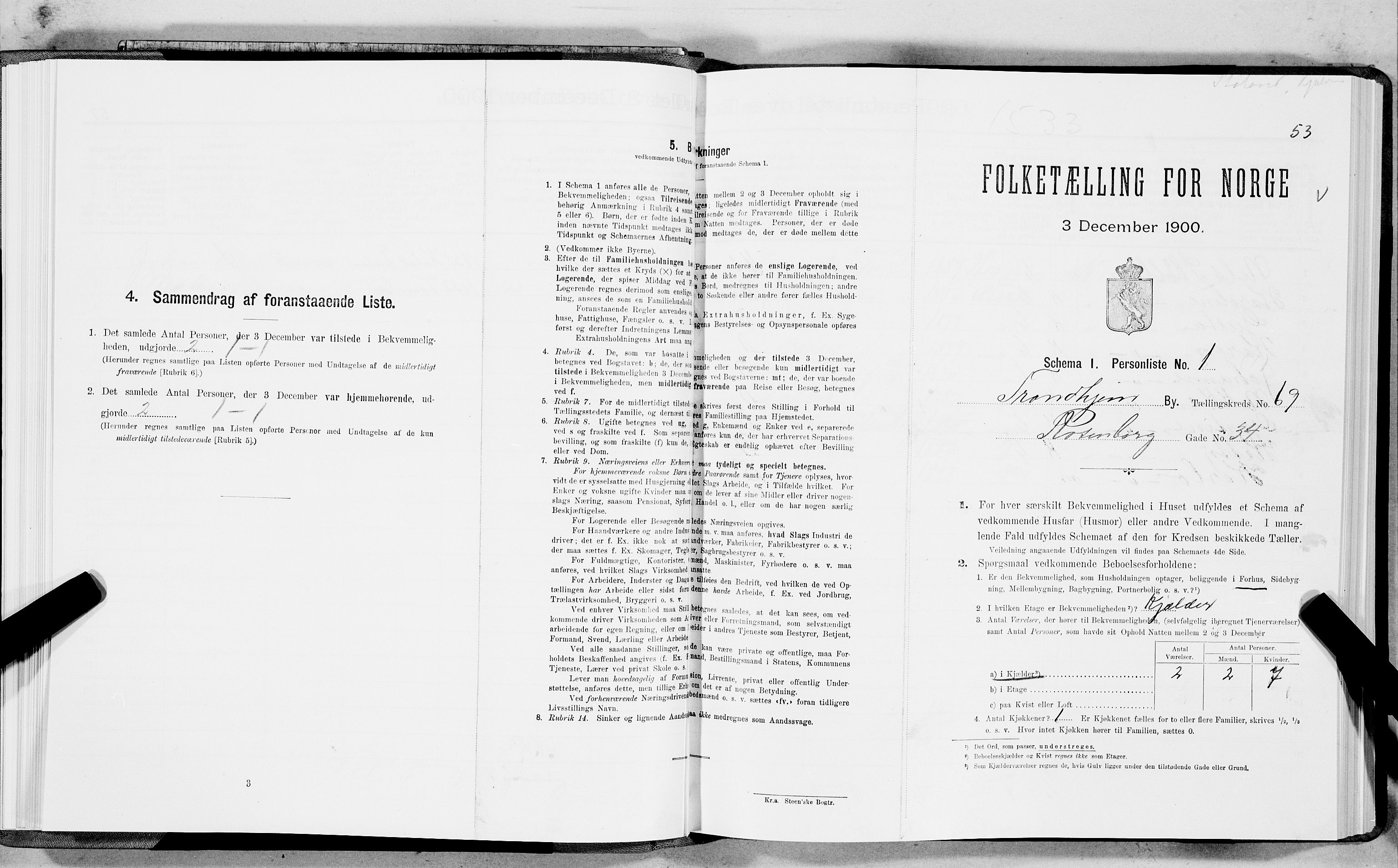 SAT, Folketelling 1900 for 1601 Trondheim kjøpstad, 1900, s. 12698